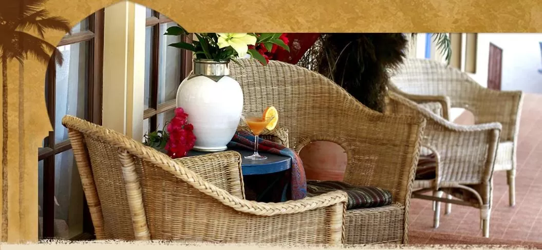 Patio in El Morocco Inn & Spa