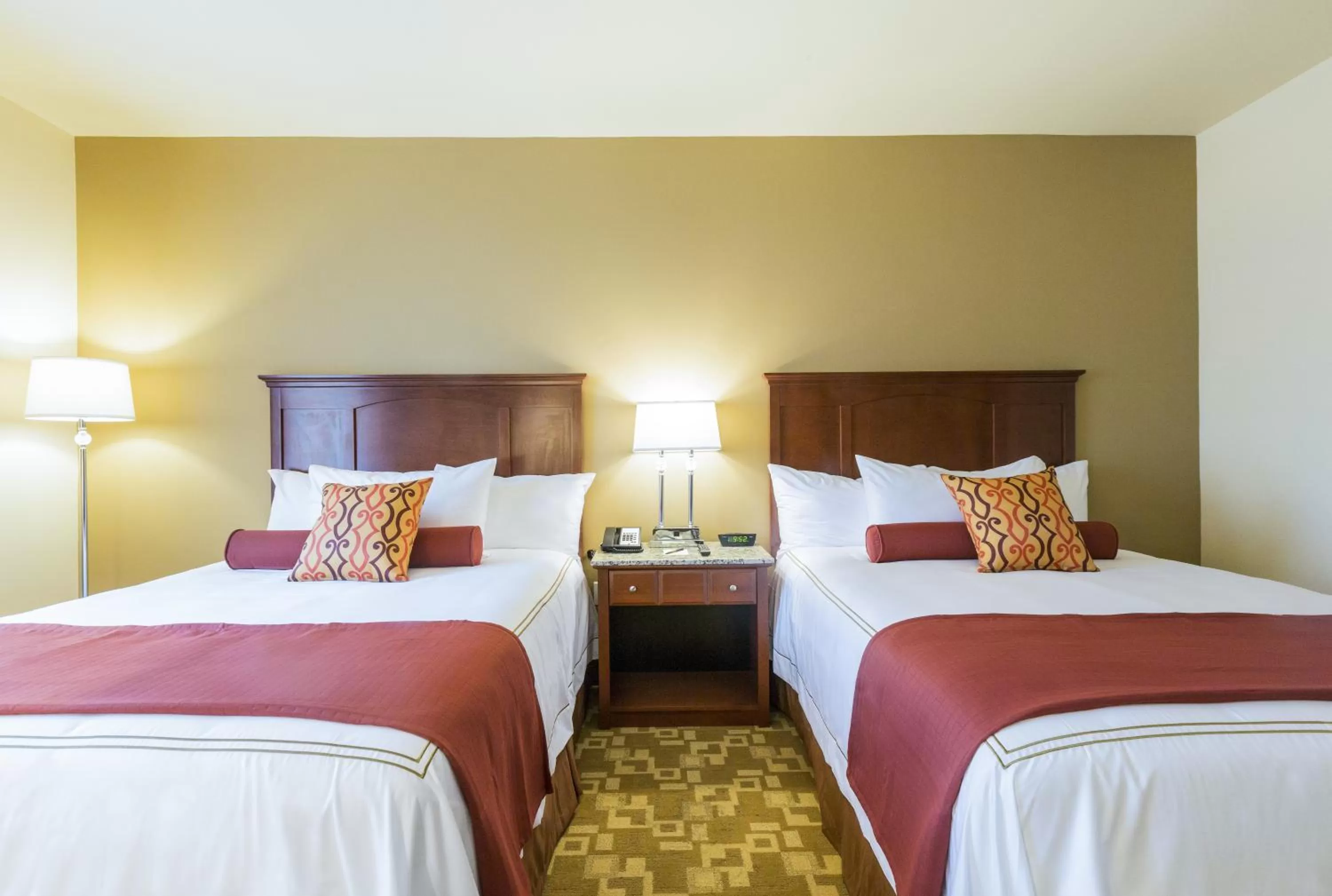 Bed in Boomtown Casino and Hotel New Orleans