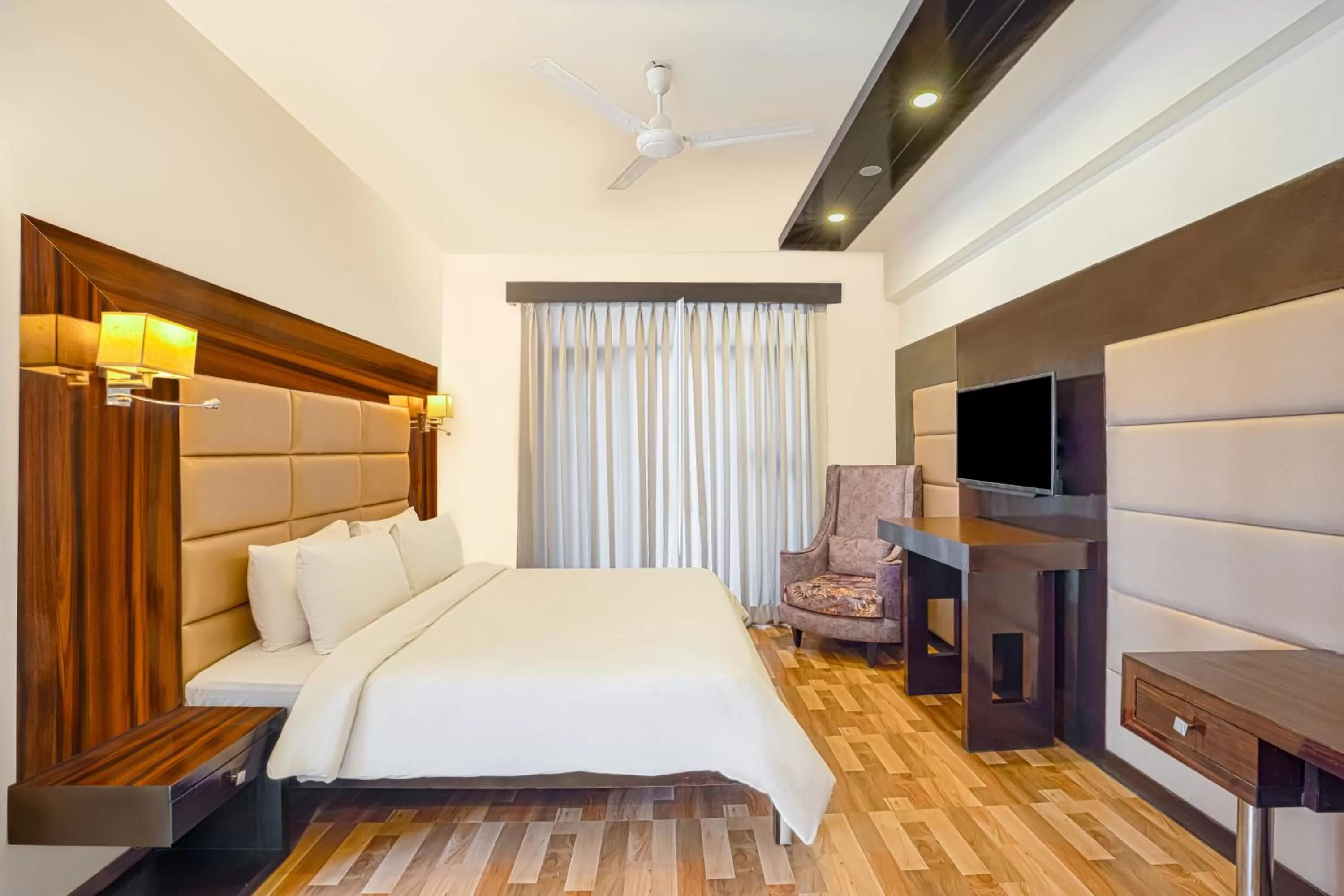 Bedroom in Country Inn Goa Varca Beach - 2 minutes walk to the beach