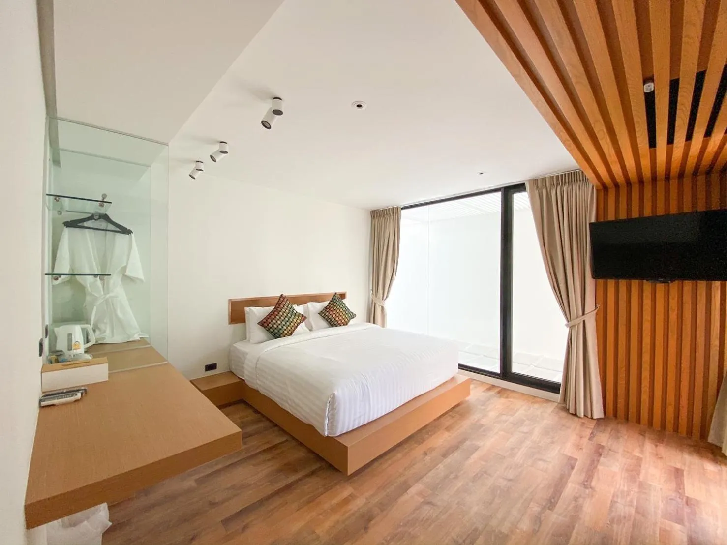 Bedroom, Bed in Nirundorn Resort Chaam