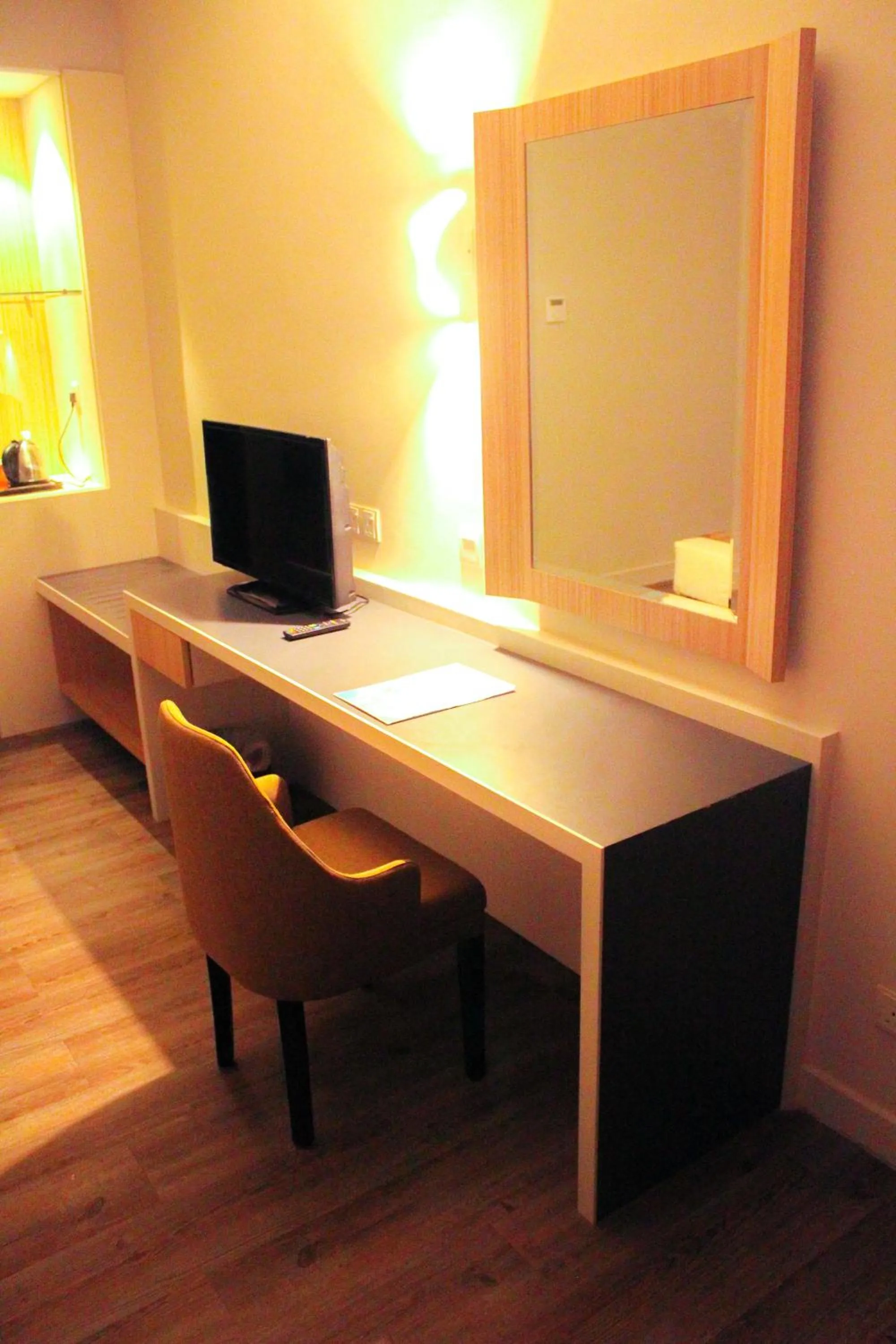 Communal lounge/ TV room in The Grand Beach Resort Port Dickson