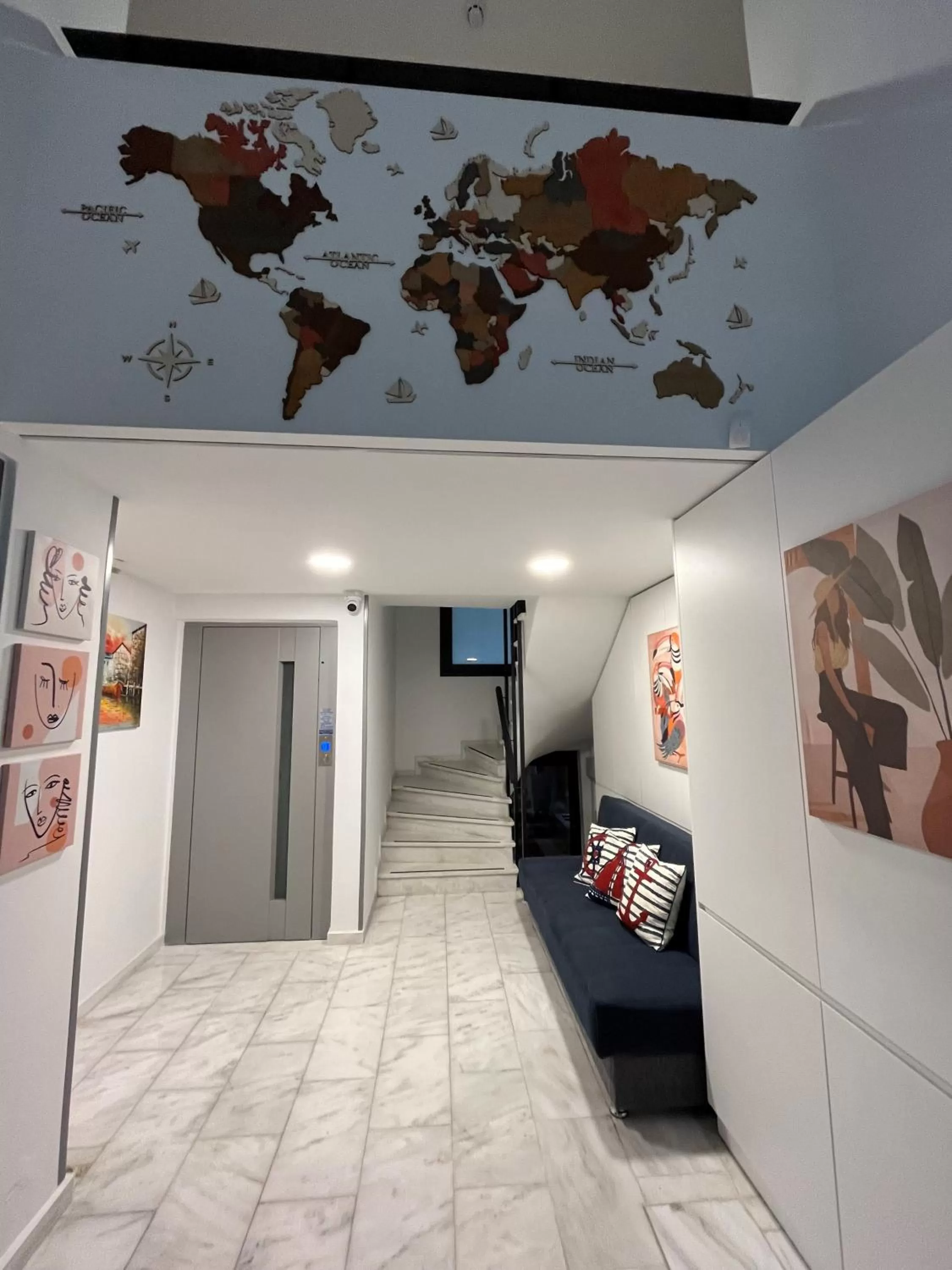 Property building, Bed in Exarchia House Project