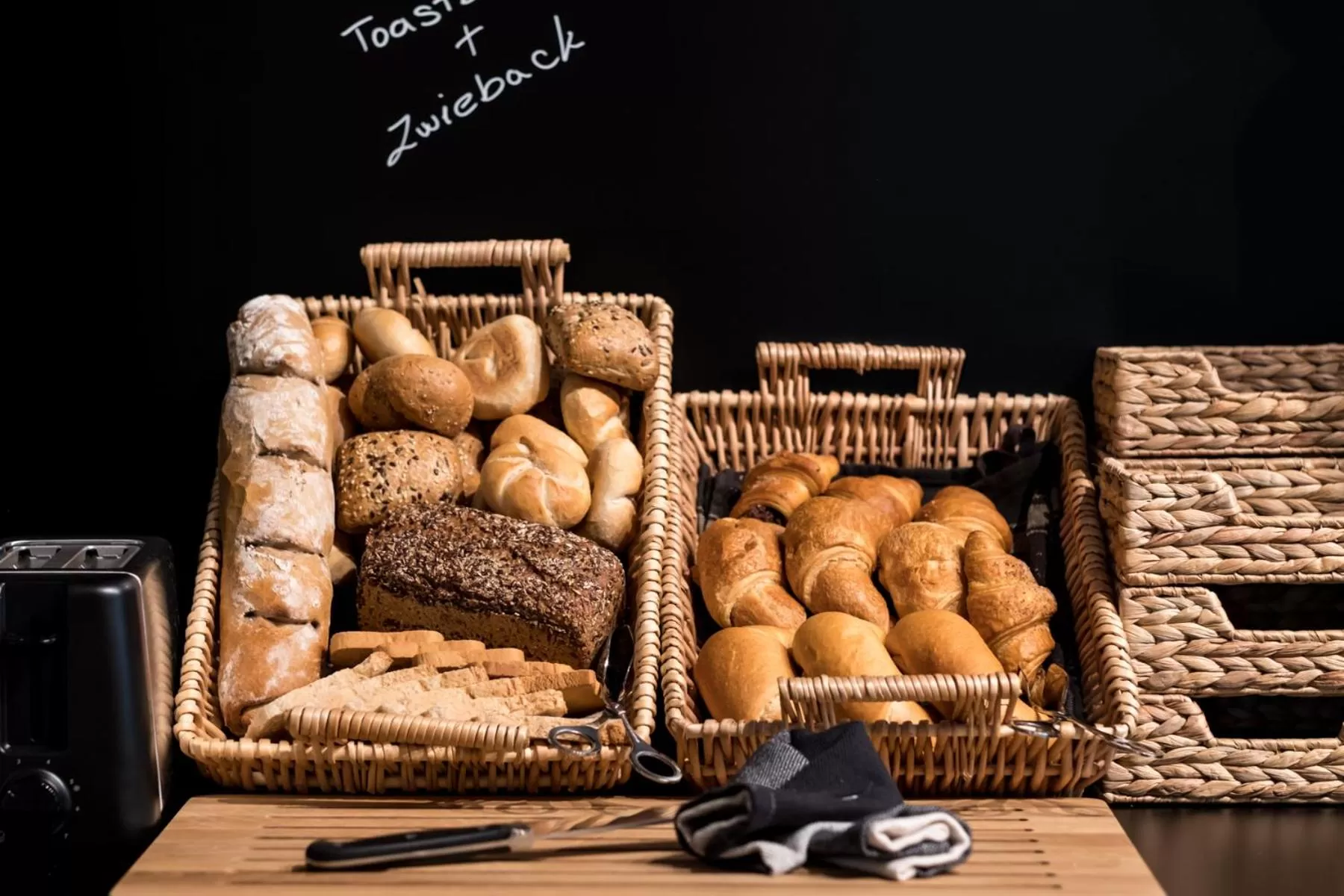 Continental breakfast in Airbase Hotel