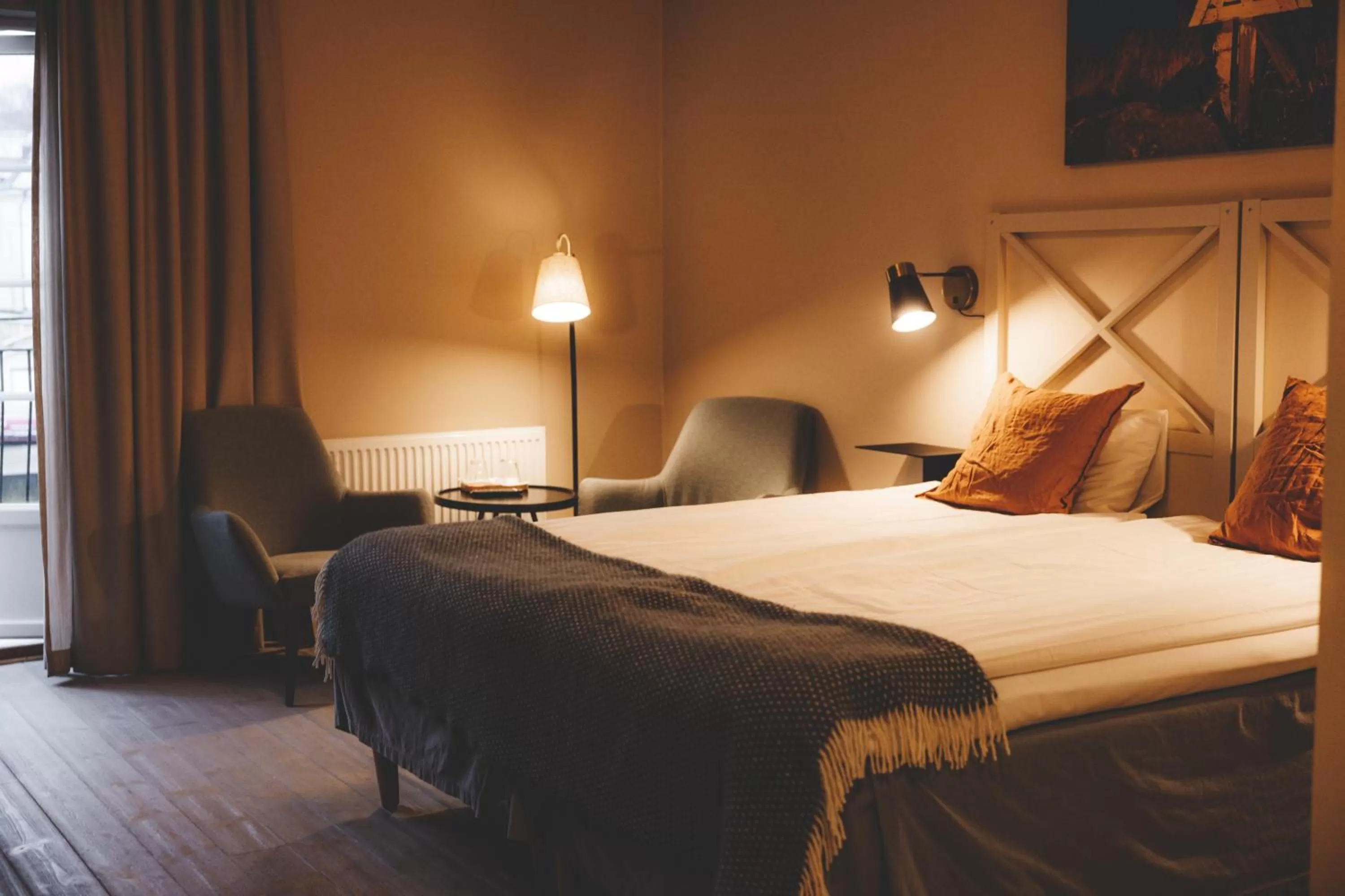 Bed in Åtellet Hotell