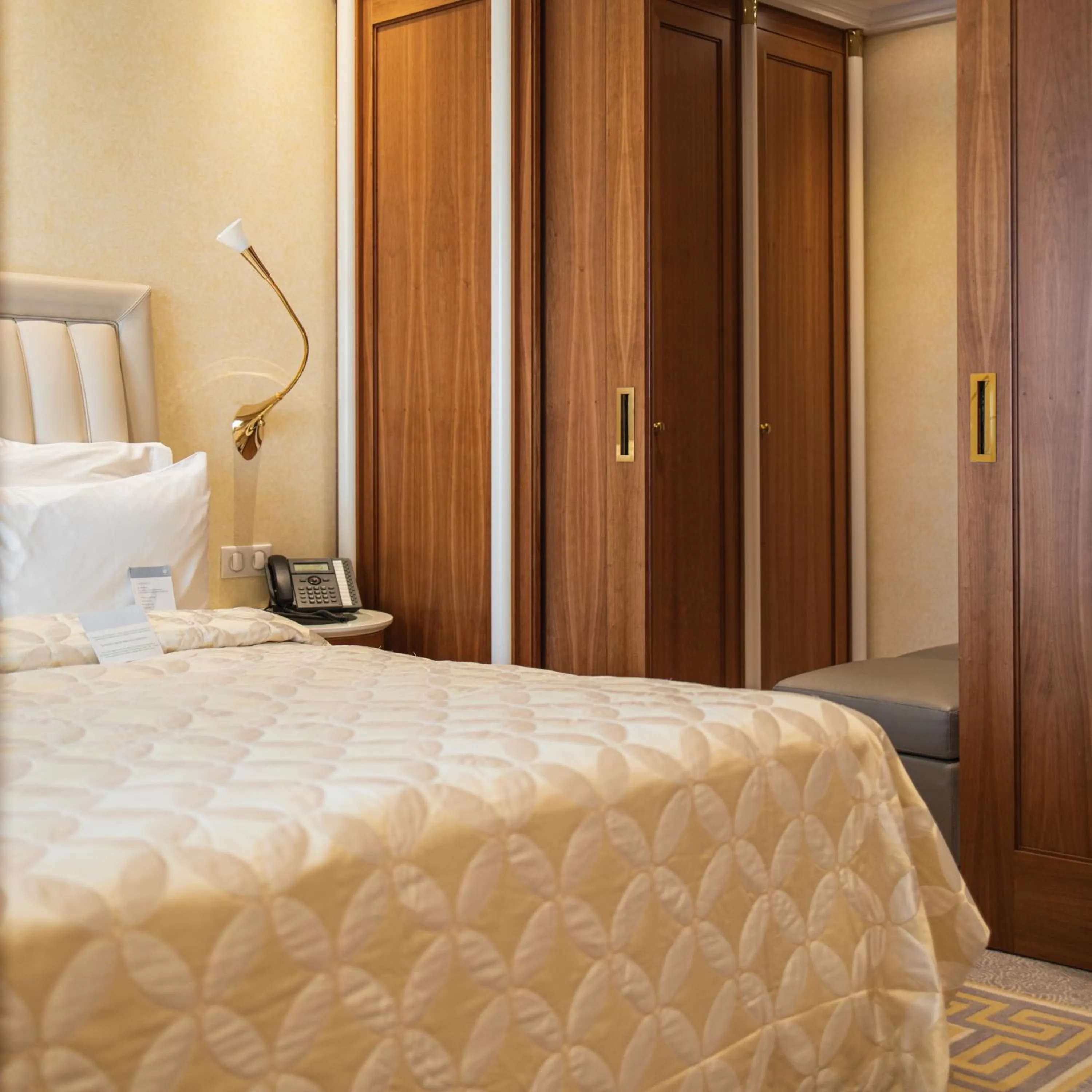 Bed in Atli Hotel Ankara