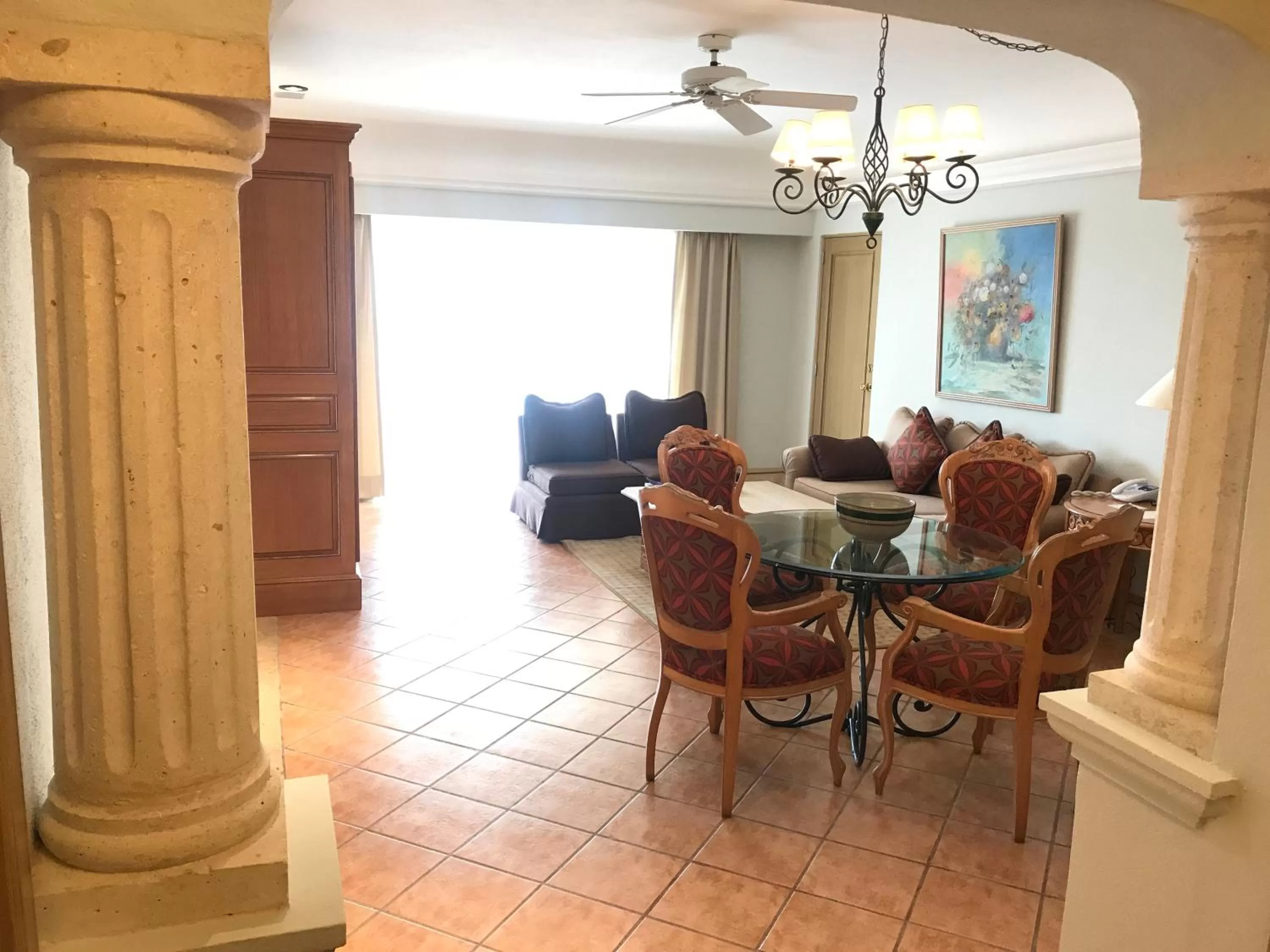 Living room in Grand Isla Navidad Golf & Spa Resort with Marina