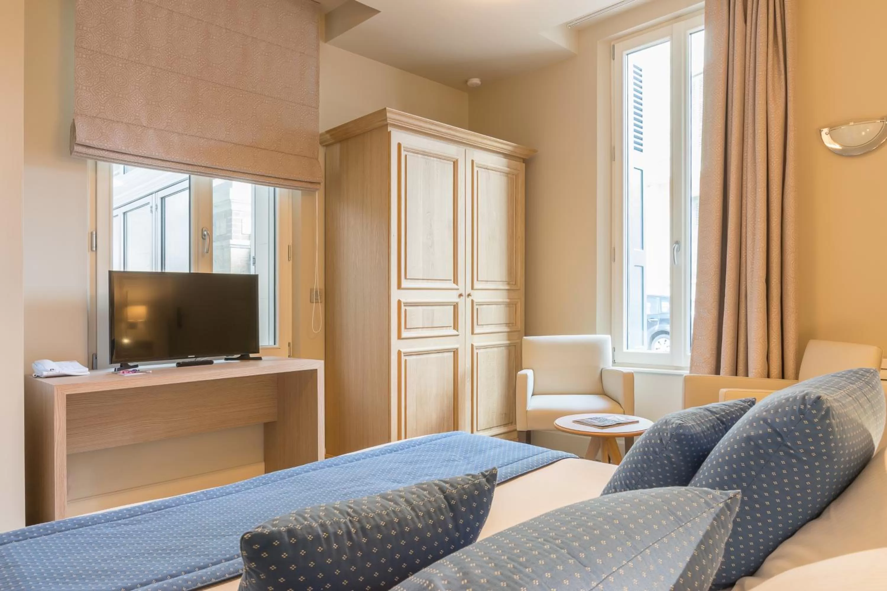 Bedroom, Bed in Villa Odette