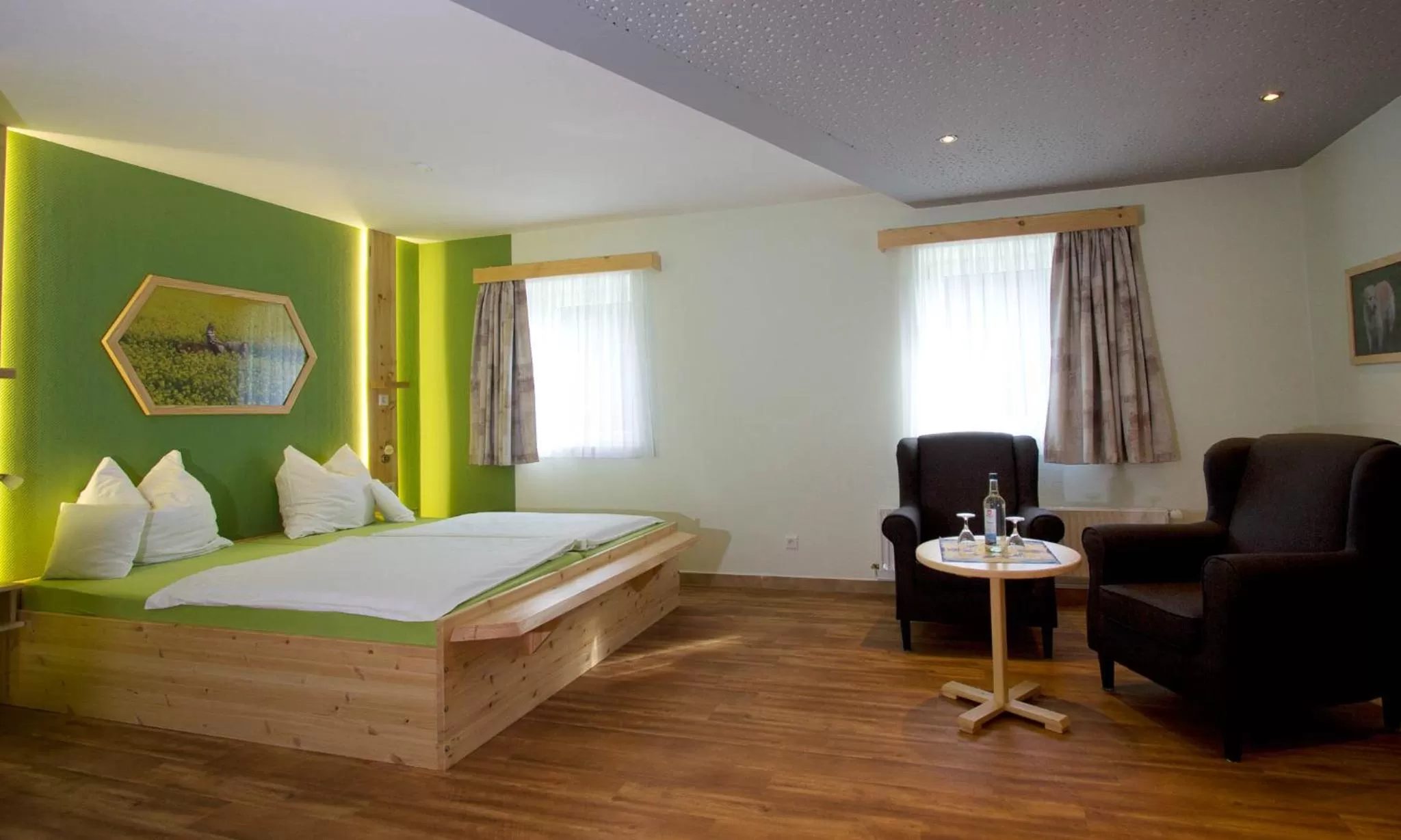 Photo of the whole room, Bed in Gasthof Lafrenz