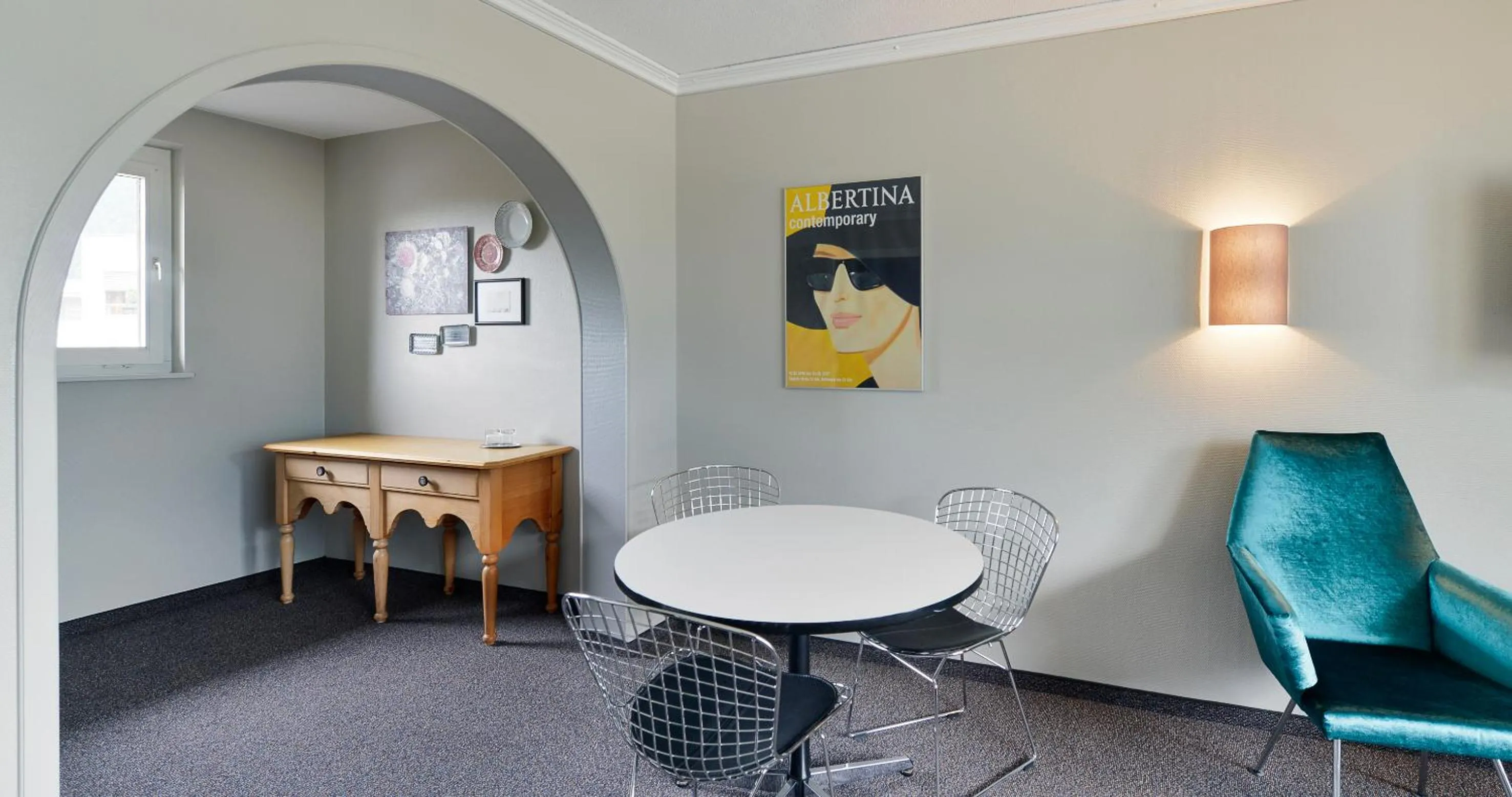 Seating area in Schlosshotel Dörflinger