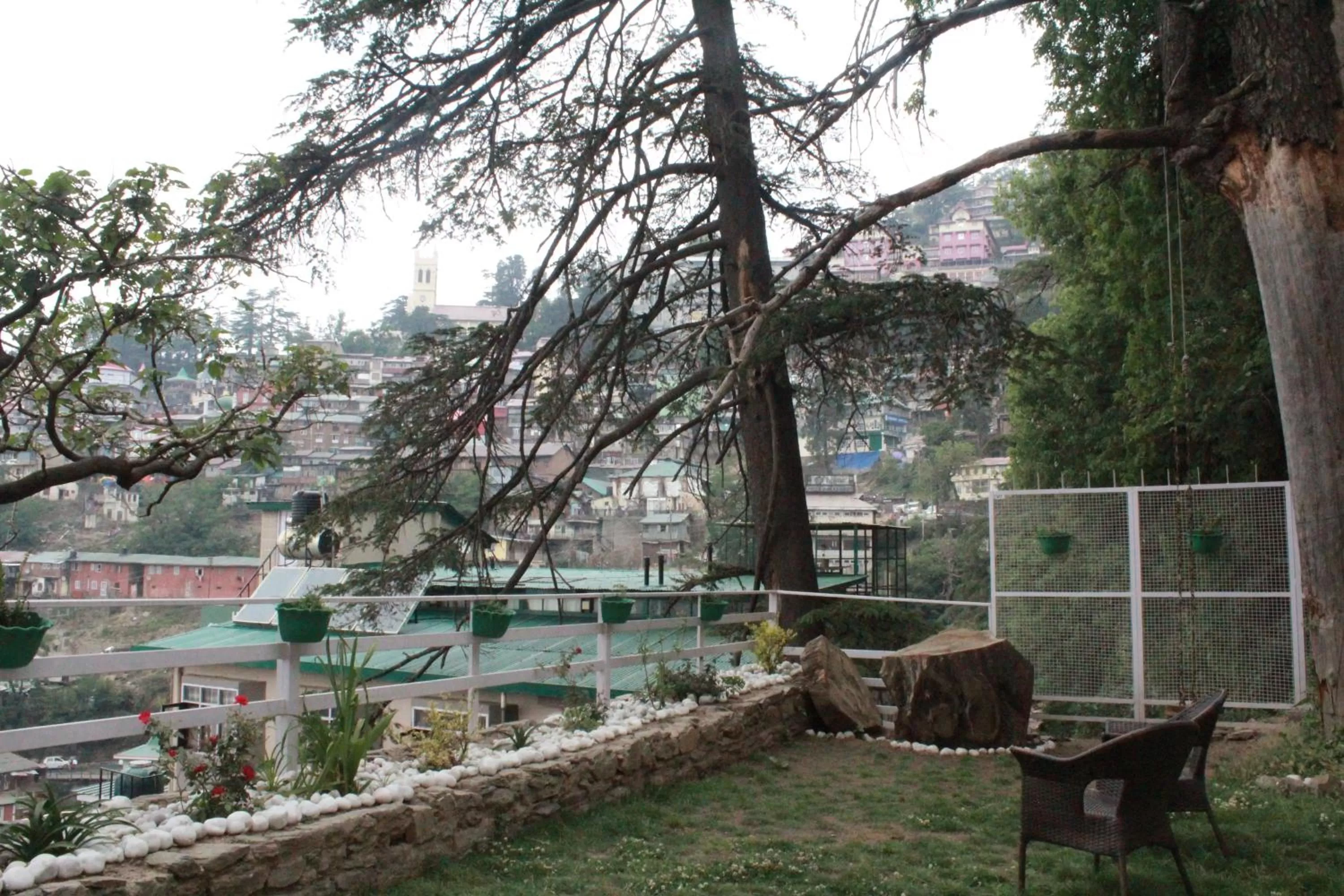 Garden in Hotel Willow Banks Shimla