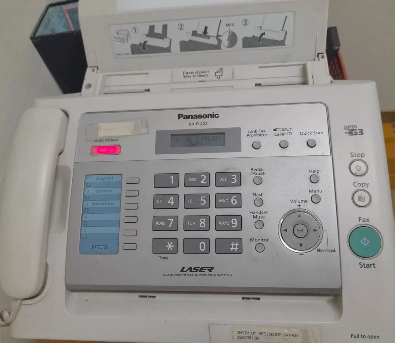 Business facilities in Chatrium Sathon Bangkok