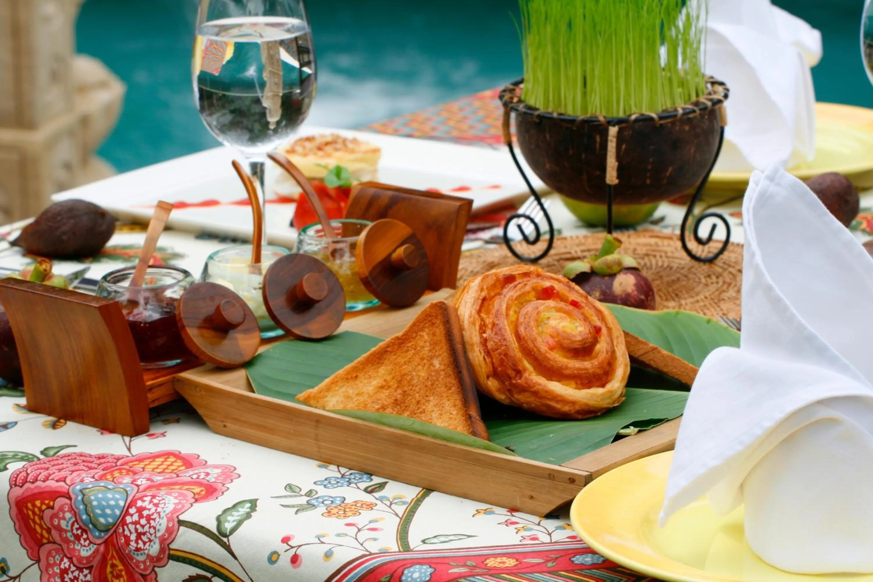 Food and drinks in BeingSattvaa Luxury Ubud