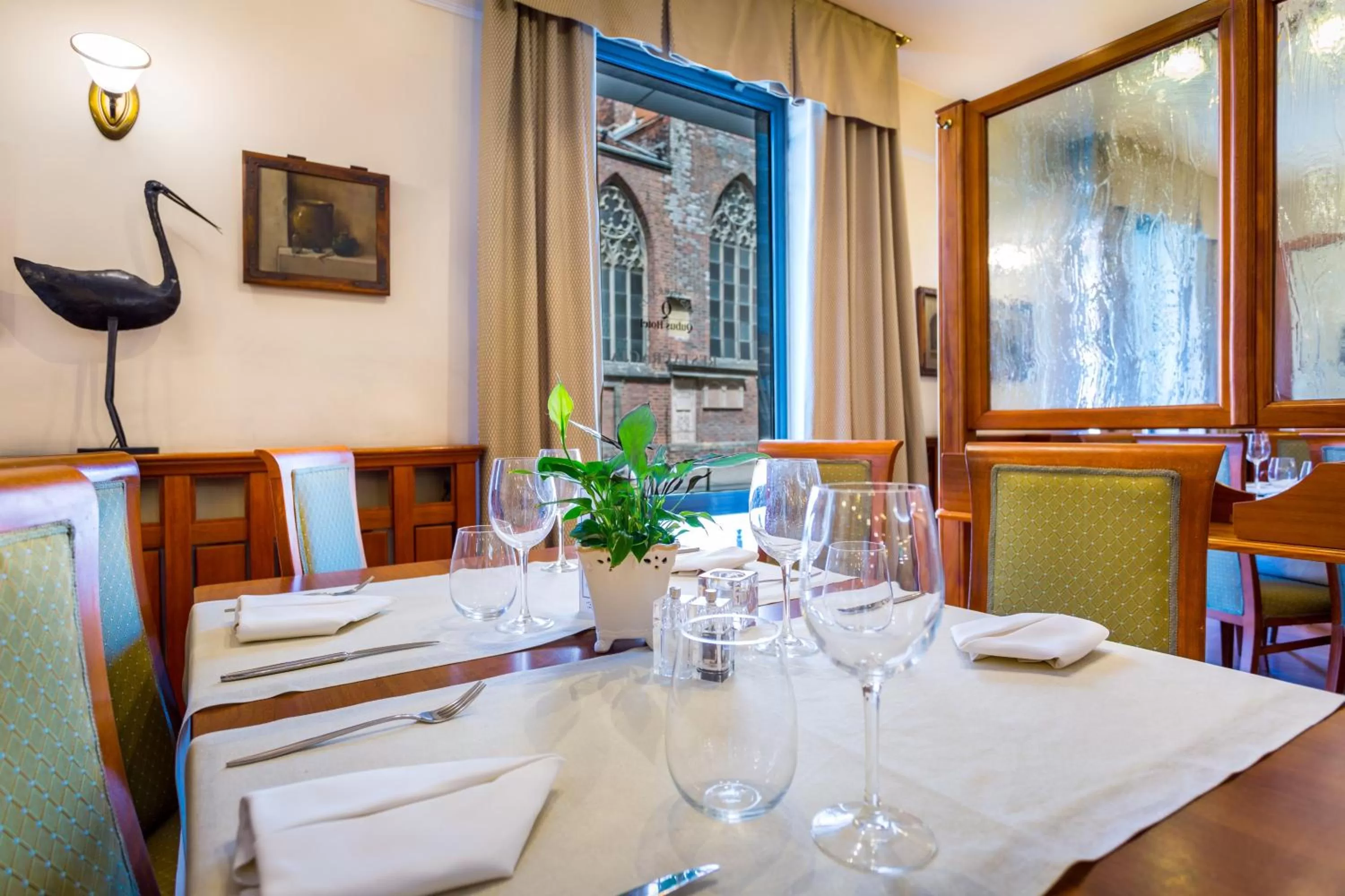 Landmark view in Qubus Hotel Wrocław