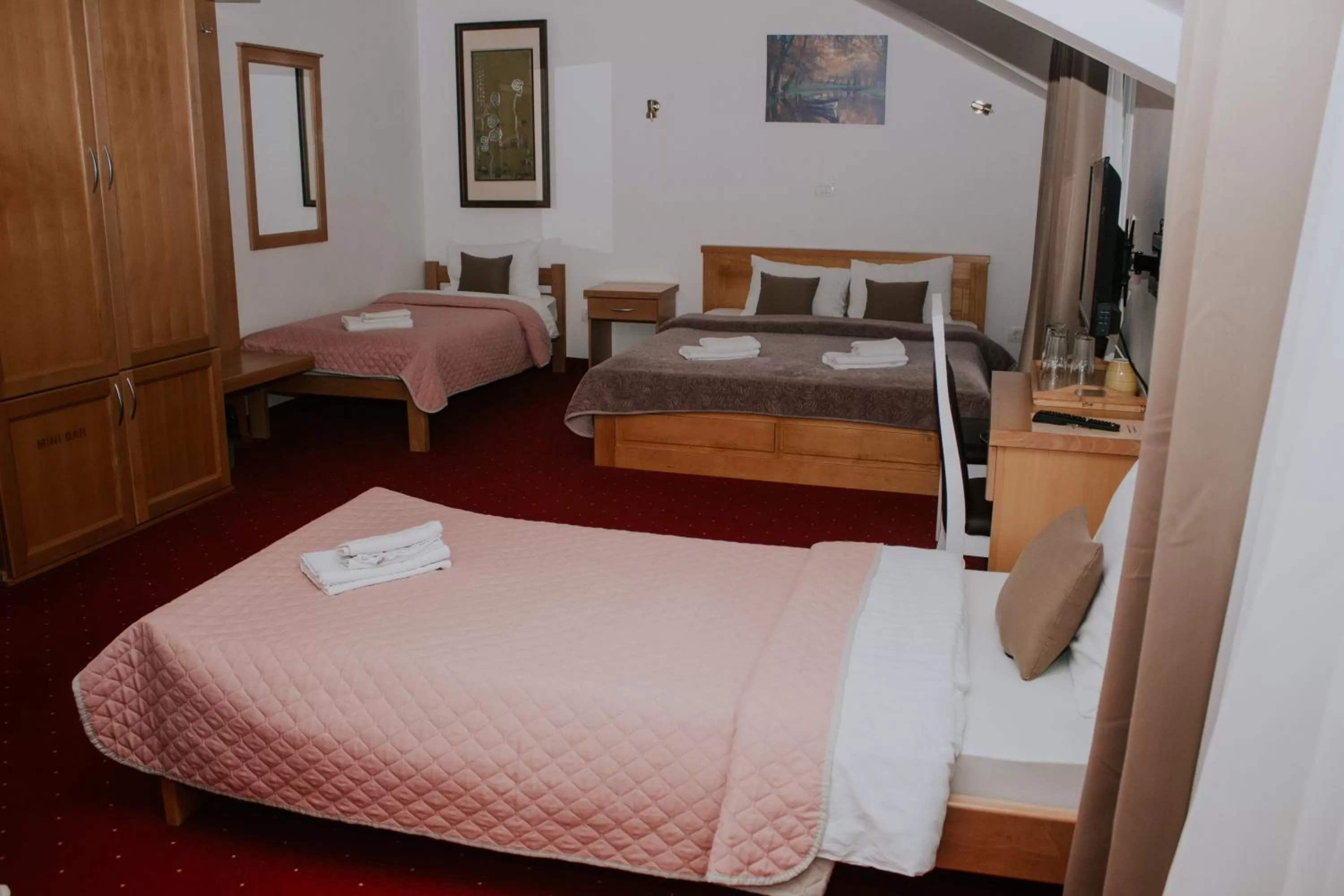 Family Room with Balcony - single occupancy in Hotel Serdar