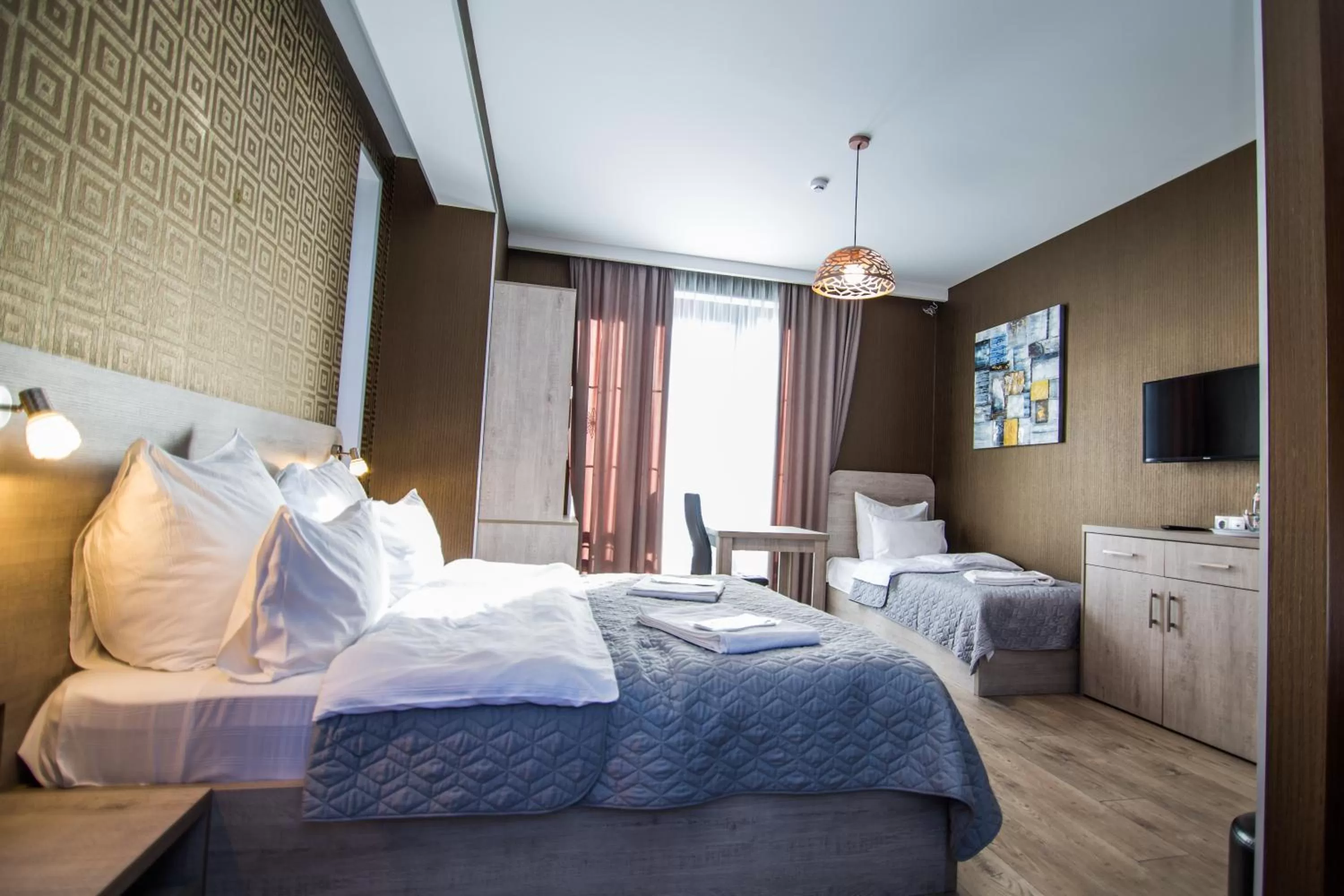 Bed in Milano Palace Borjomi