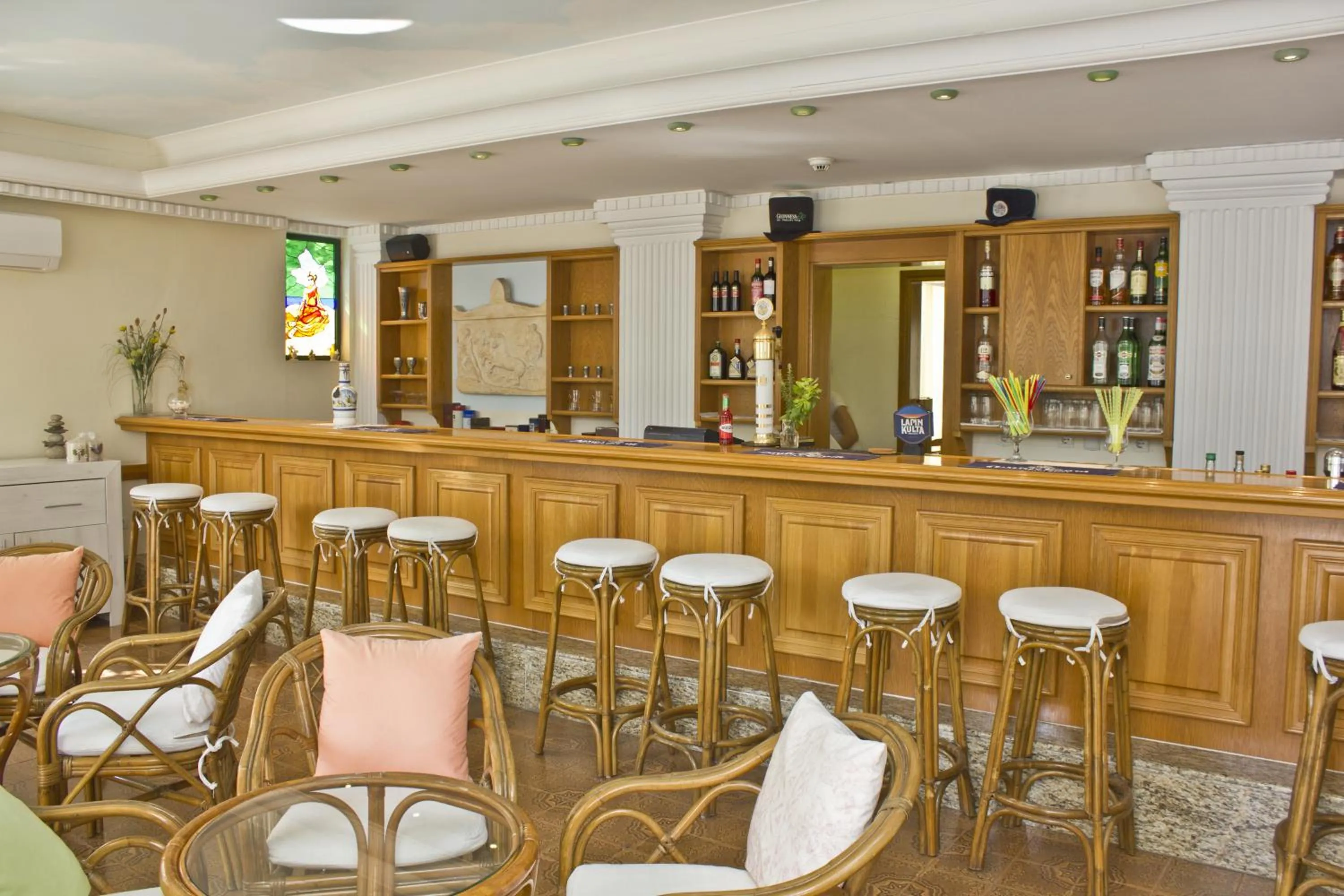 Lounge or bar in Nafsika Hotel