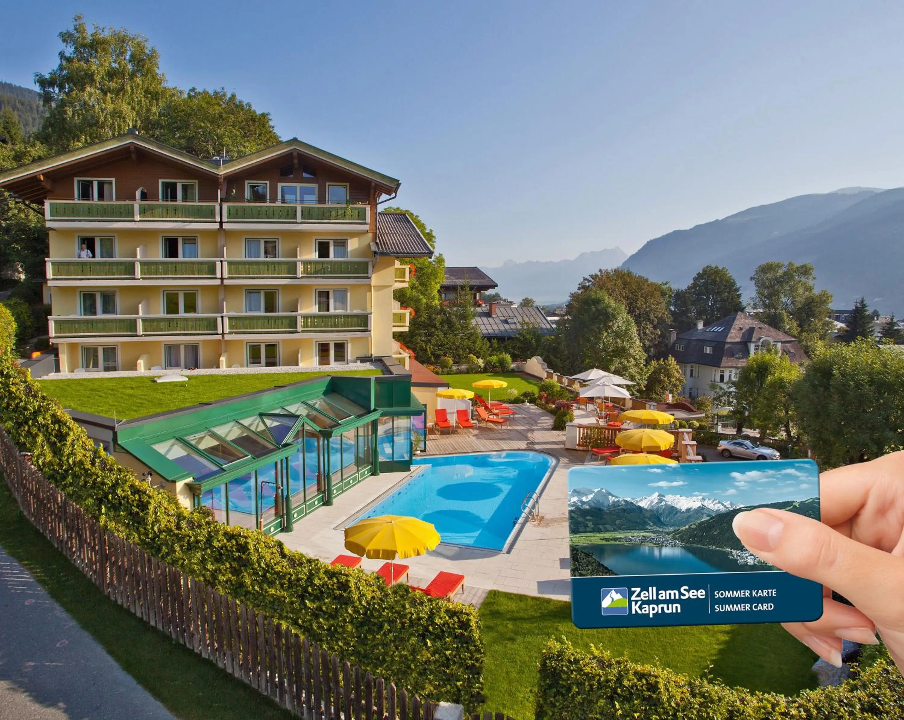 Property building in Hotel Berner