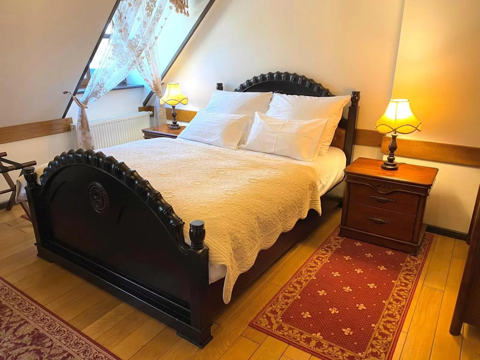 Bed in Zámek Lužec Spa & Wellness Resort