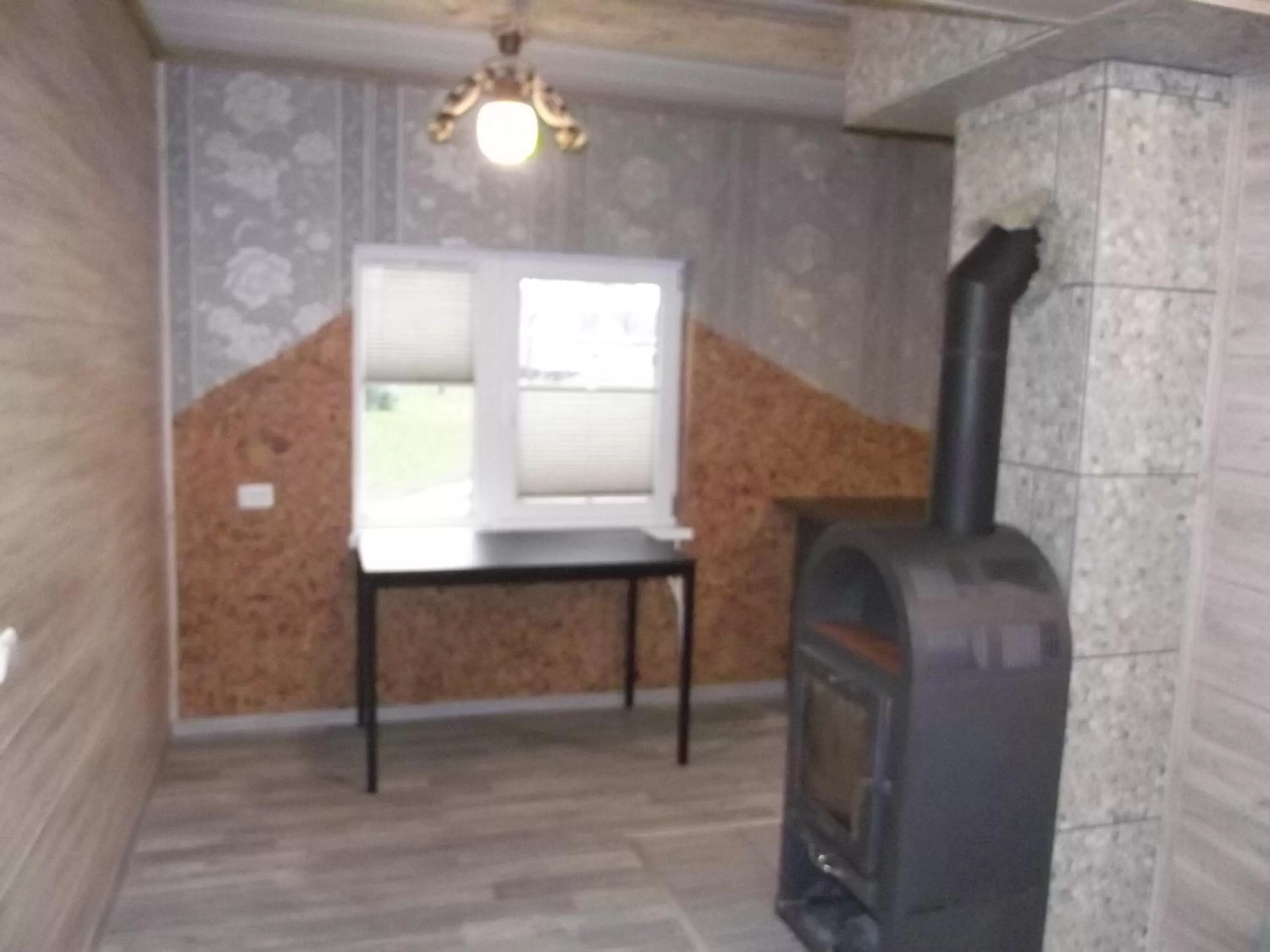 Kitchen or kitchenette in Nakvynė Rokiškyje