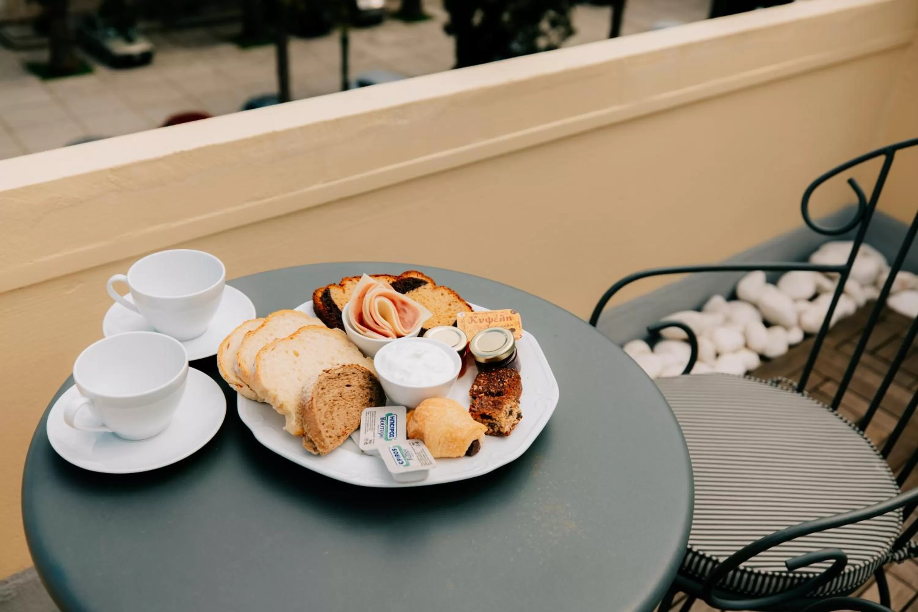 Continental breakfast in Kastello Hotel