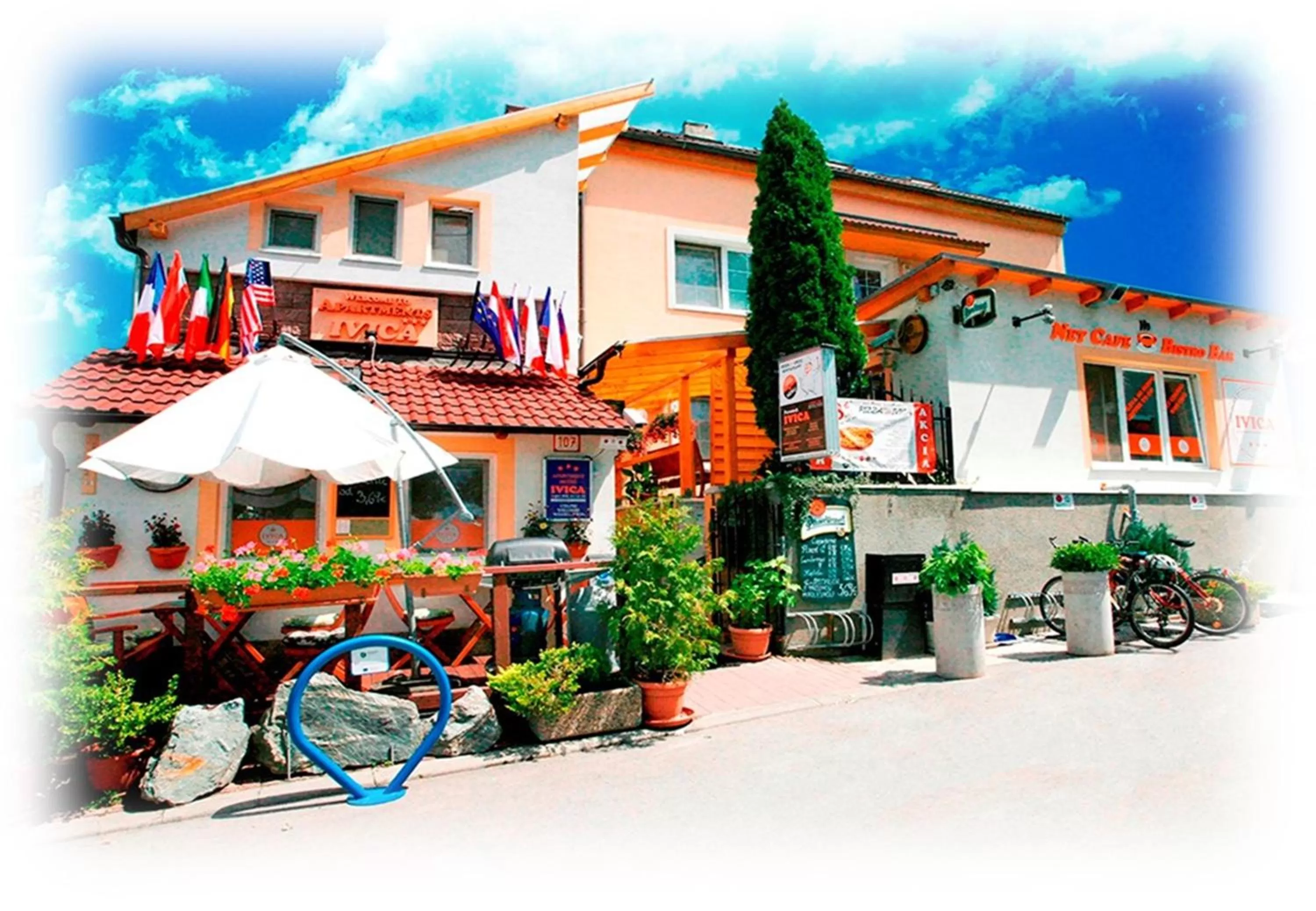 Property Building in Spa & Pool Apartment Hotel - Restaurant VILLA IVICA