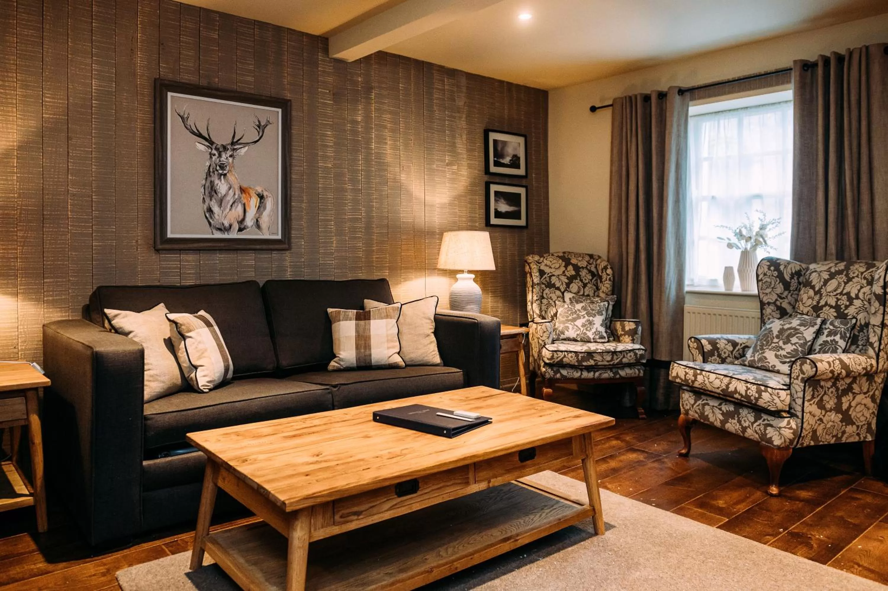 Seating area in The Assheton Arms