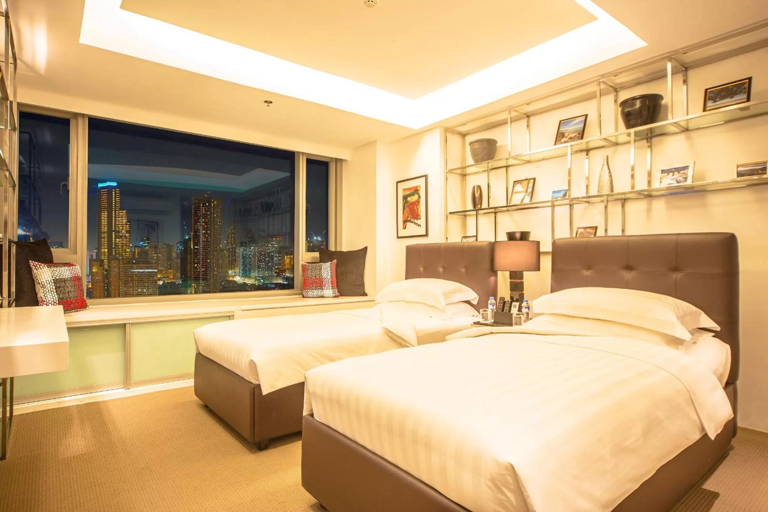 Bed in The Alpha Suites