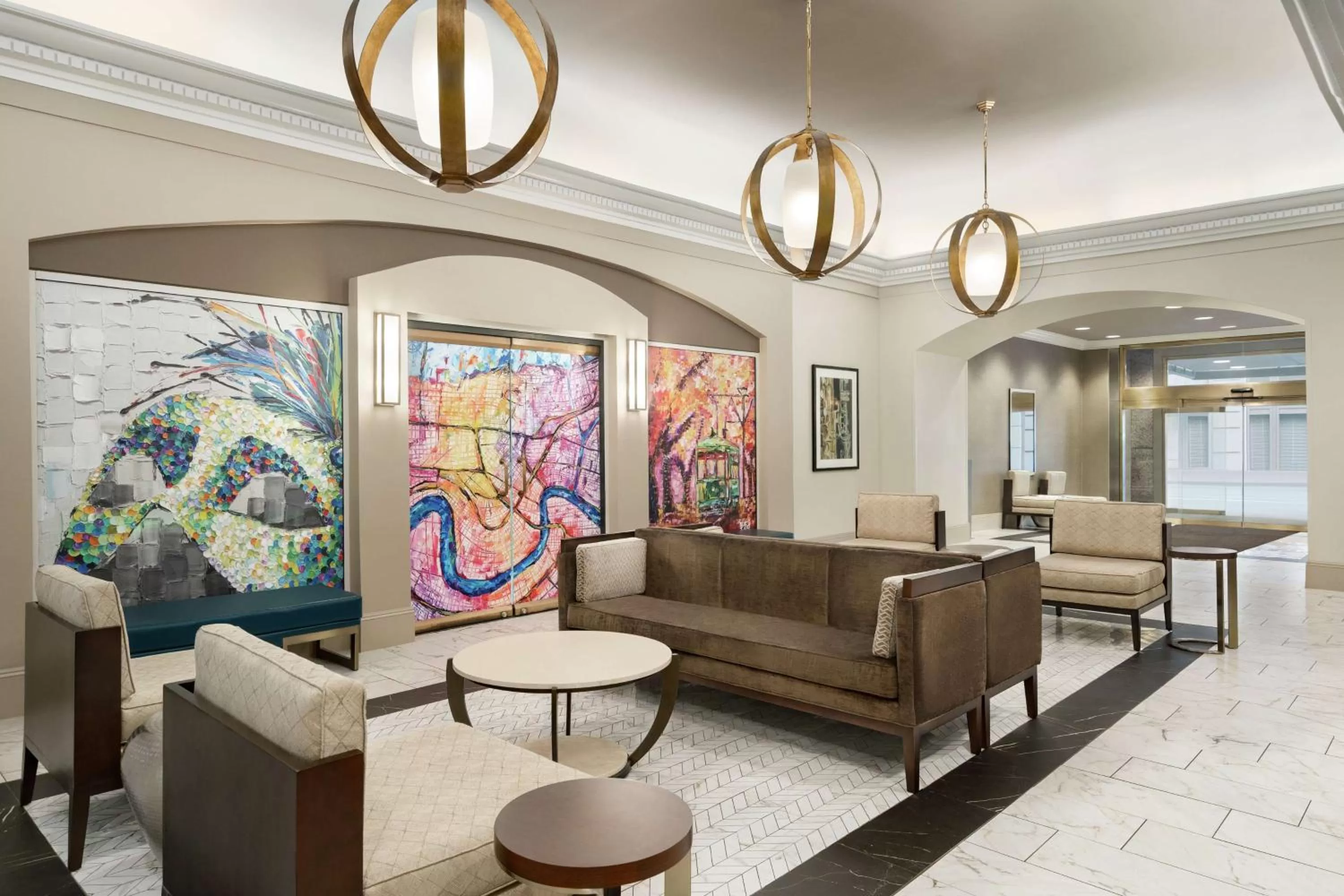 Lobby or reception in Hampton Inn Downtown / French Quarter Area