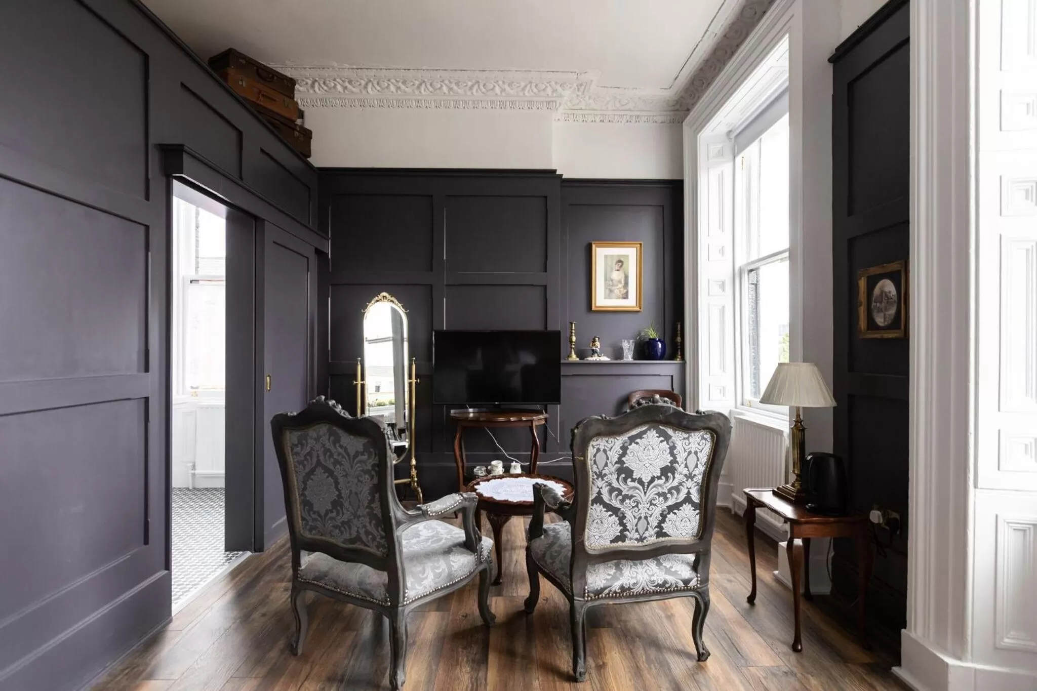 Seating area in The Warren Belfast