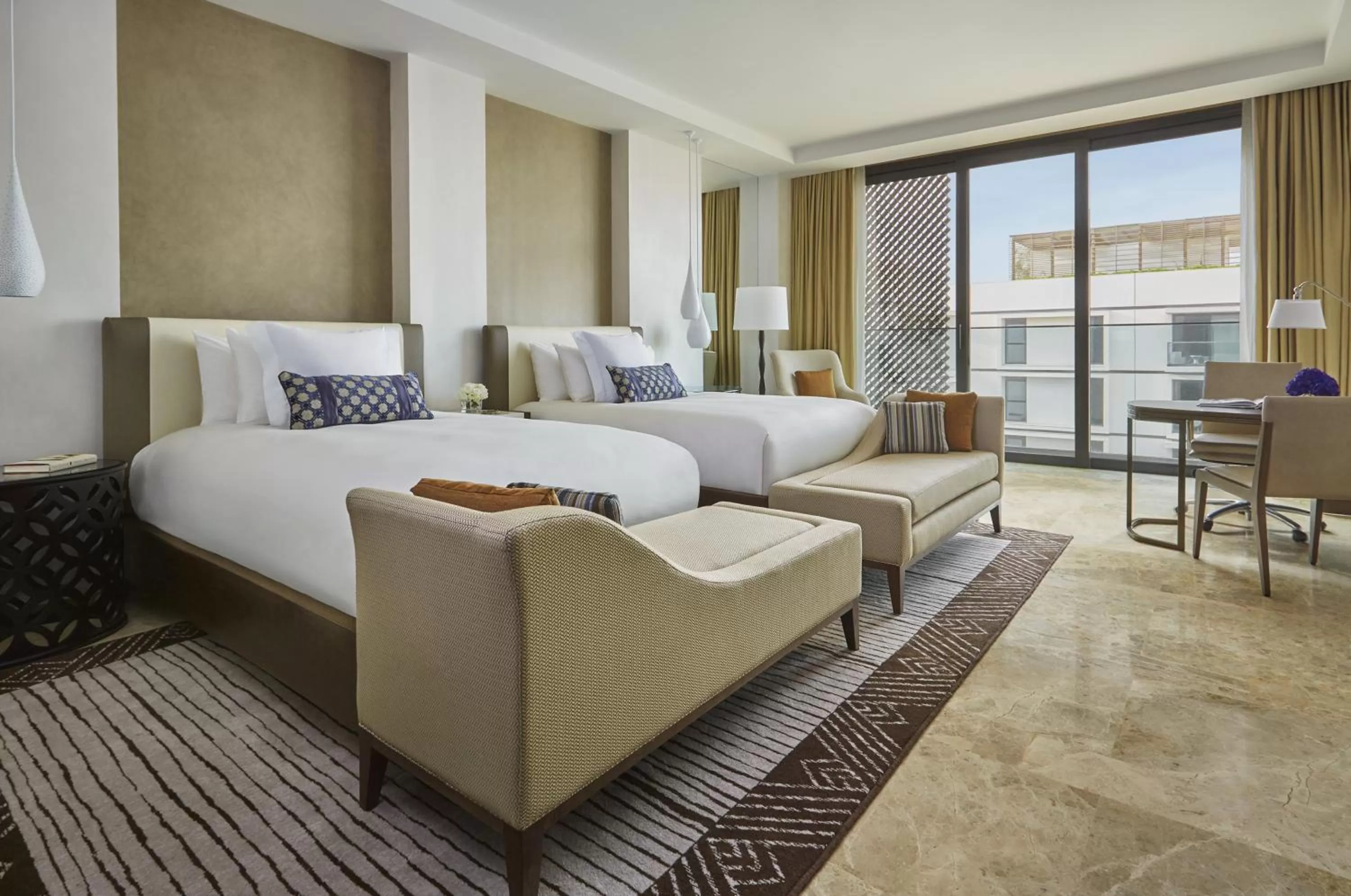 Day, Bed in Four Seasons Hotel Casablanca