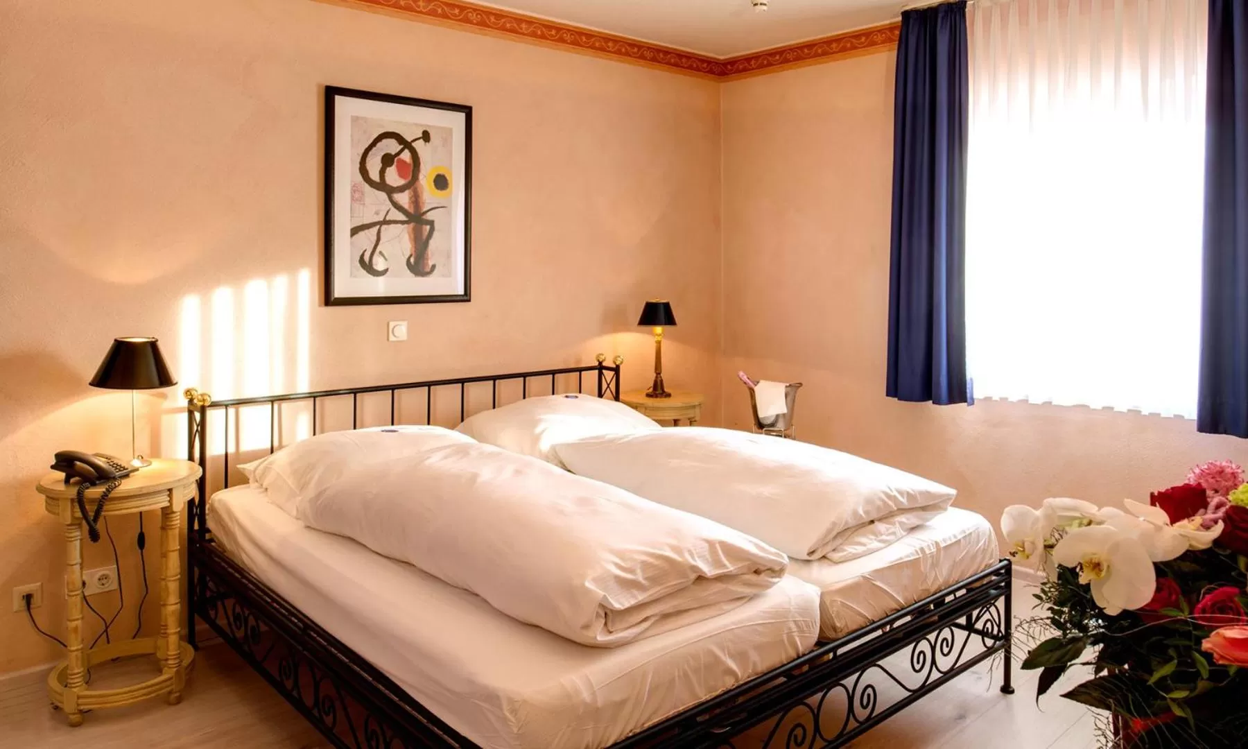 Bed in Hotel La Scala