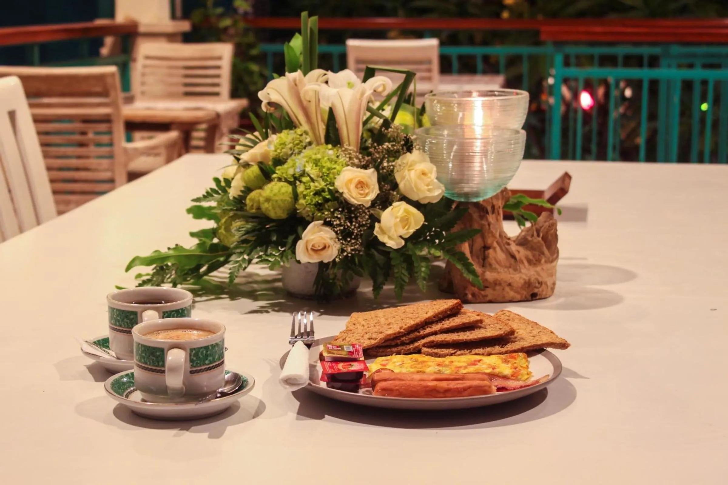 Food close-up in The Green Zhurga Suite Seminyak