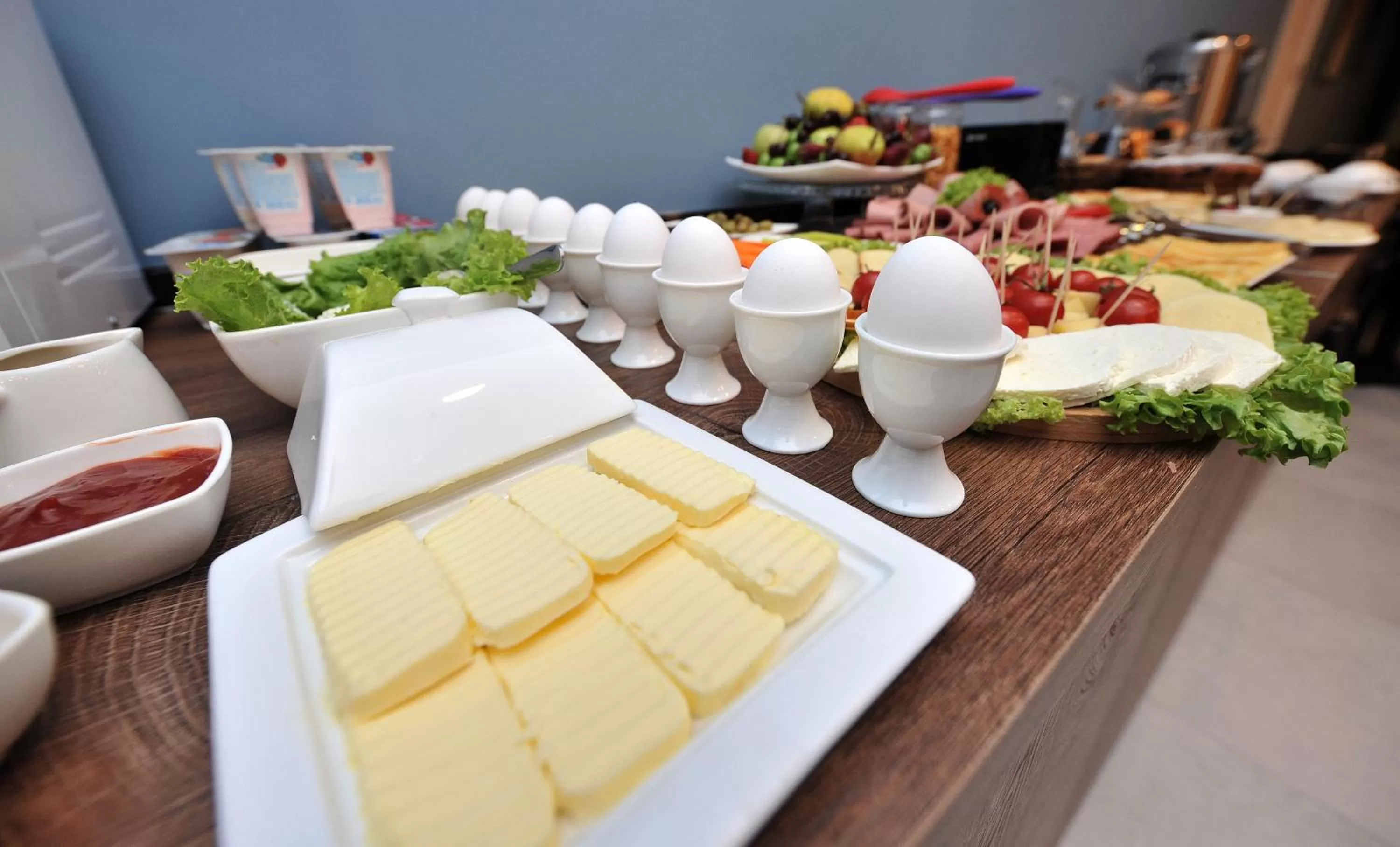 Buffet breakfast in Boho Tiflis Hotel