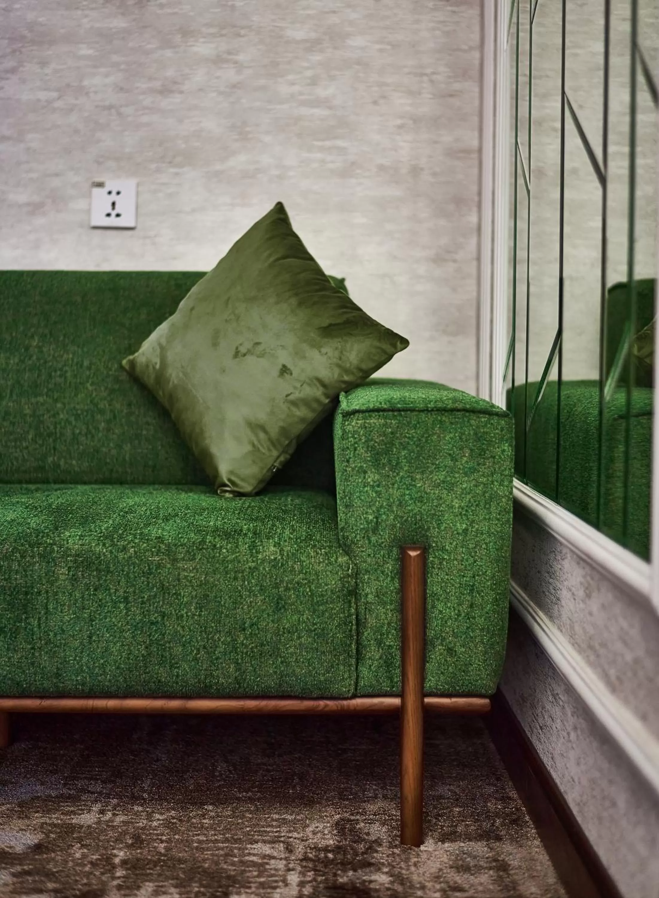 Seating area in Garnet Hotel Tashkent