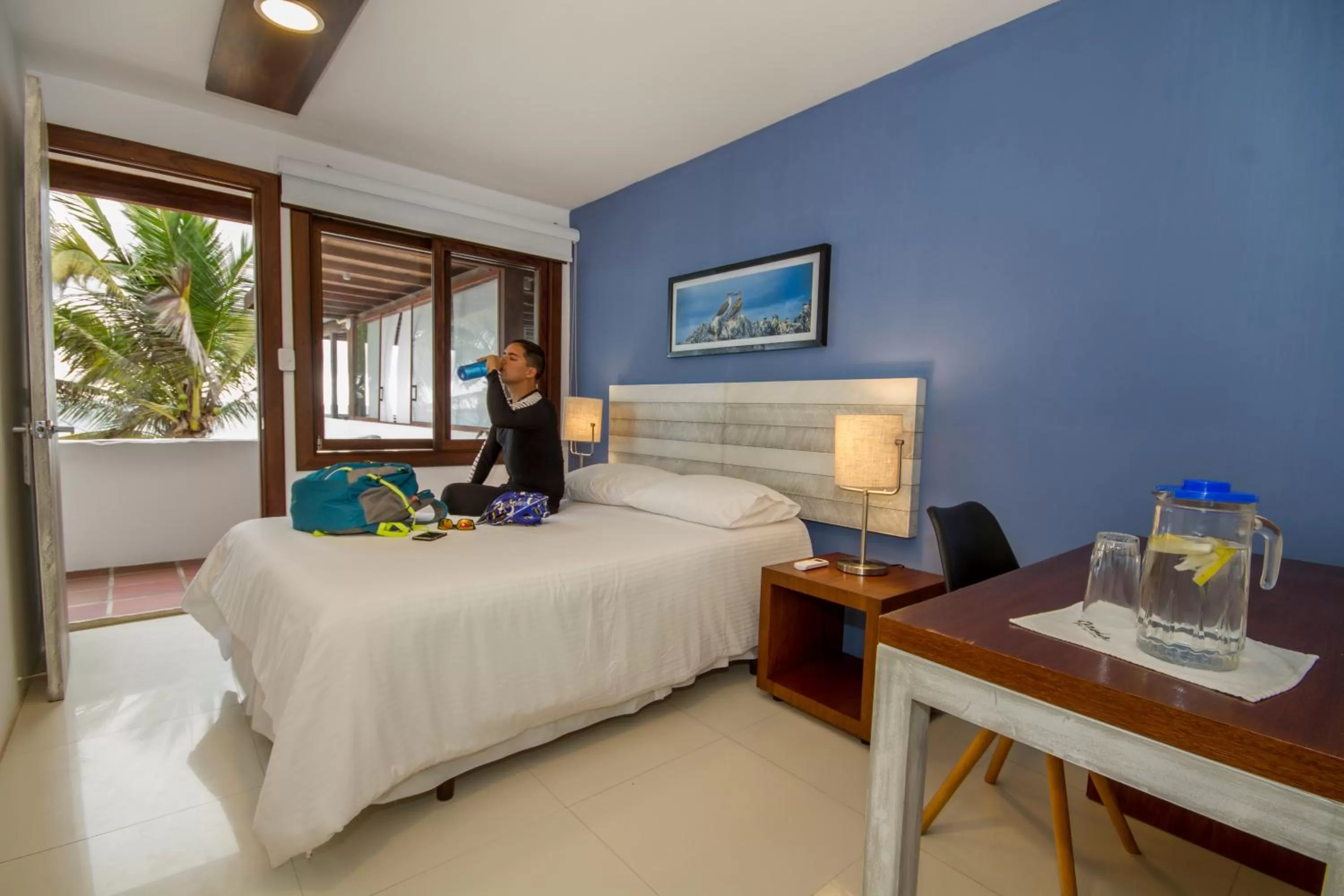 Bedroom in Casita de la Playa