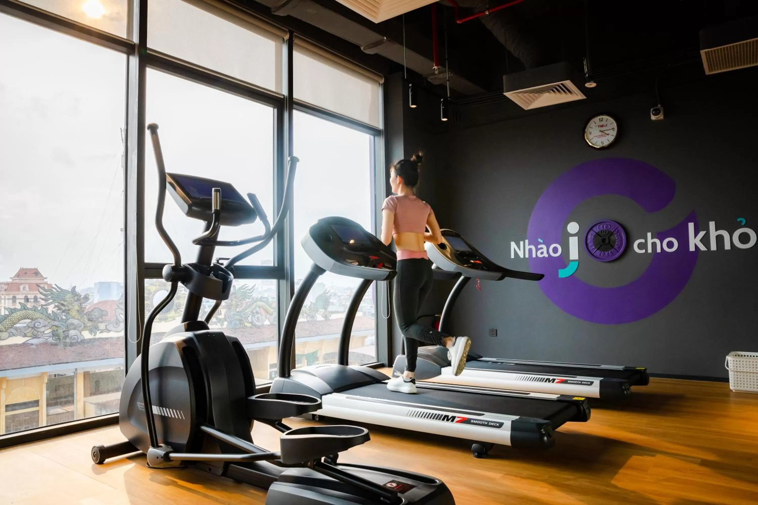 Fitness centre/facilities in SOJO Hotel Nam Dinh