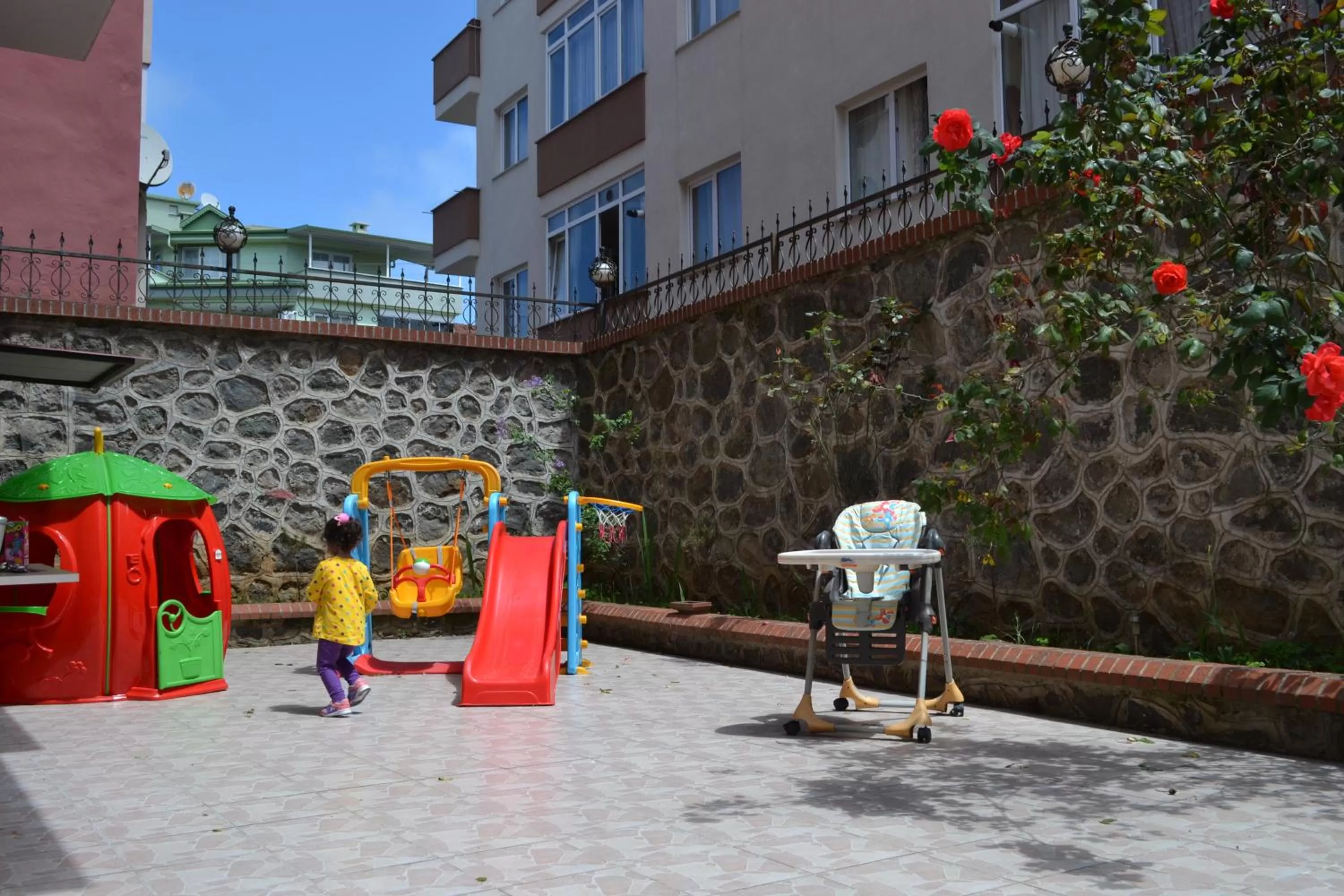 Children play ground in The Twins Apartmens