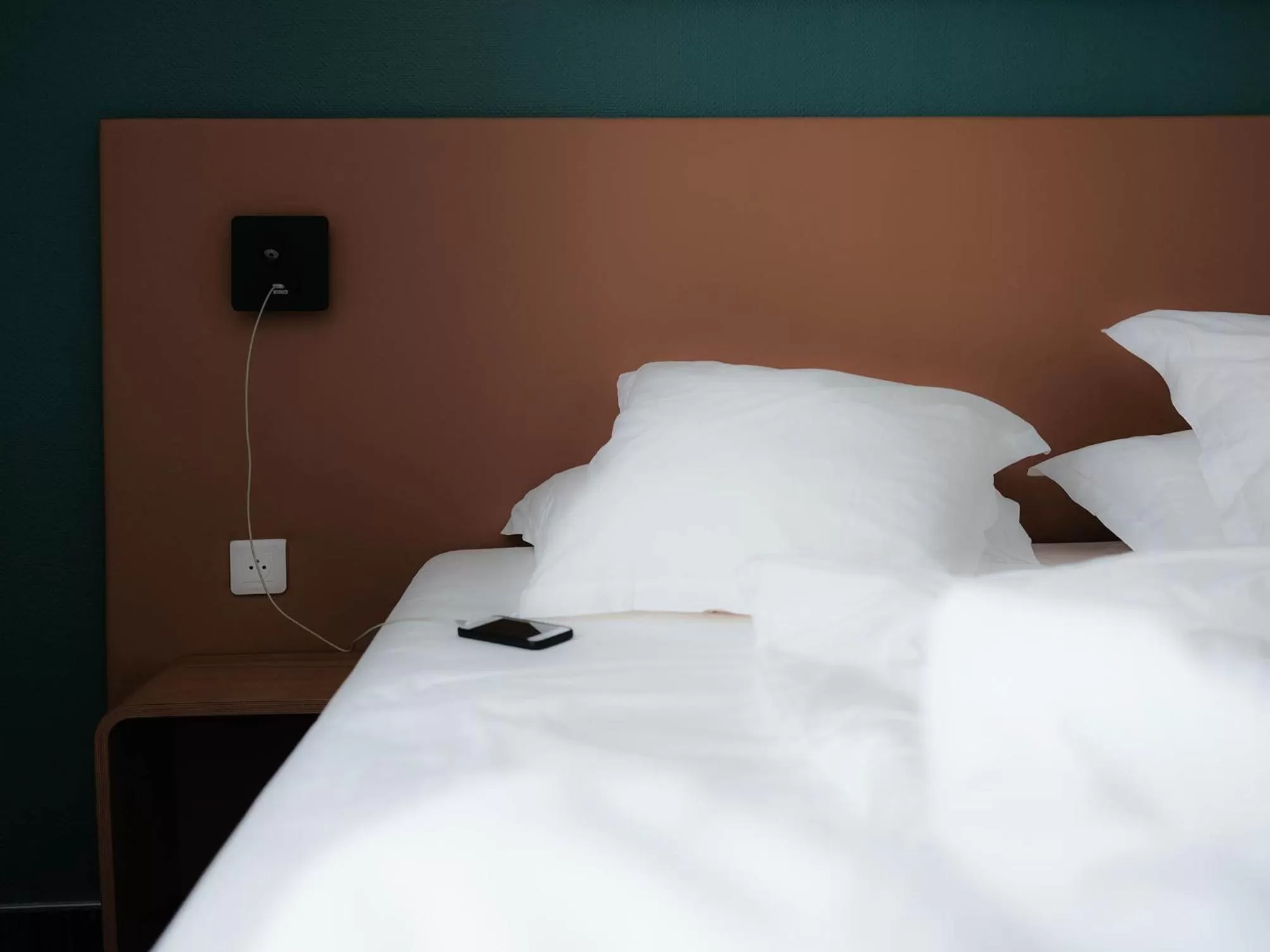 Photo of the whole room, Bed in Logis Hôtel de l'Europe