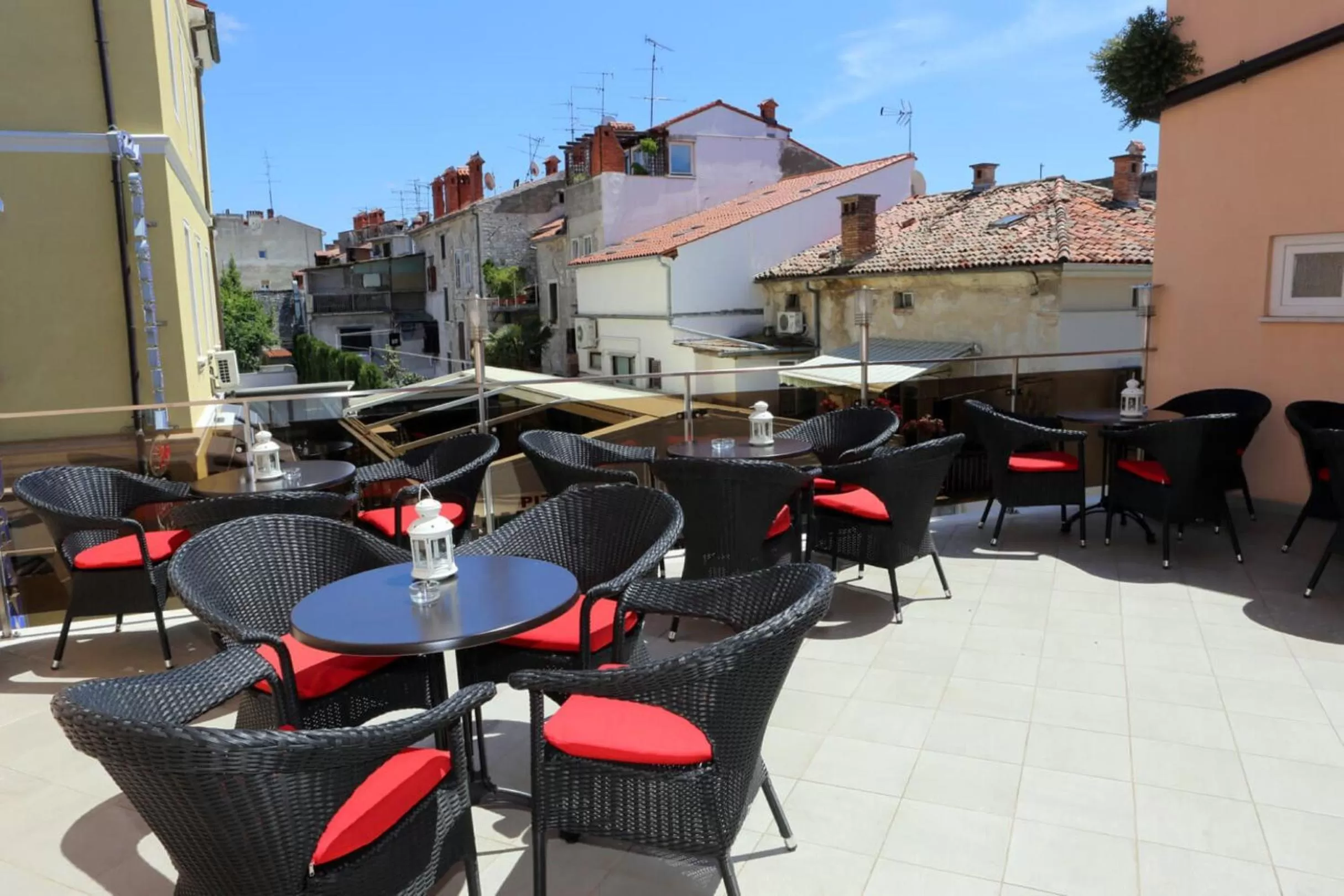 Balcony/Terrace in Hotel Galija