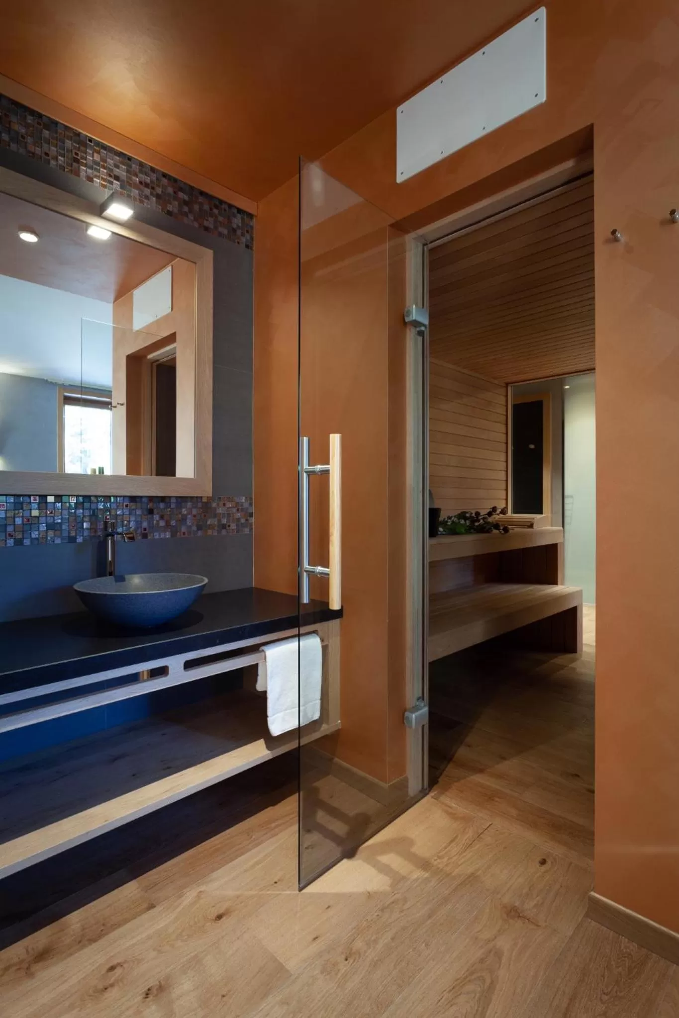 Sauna in Asiago Sporting Hotel & Spa