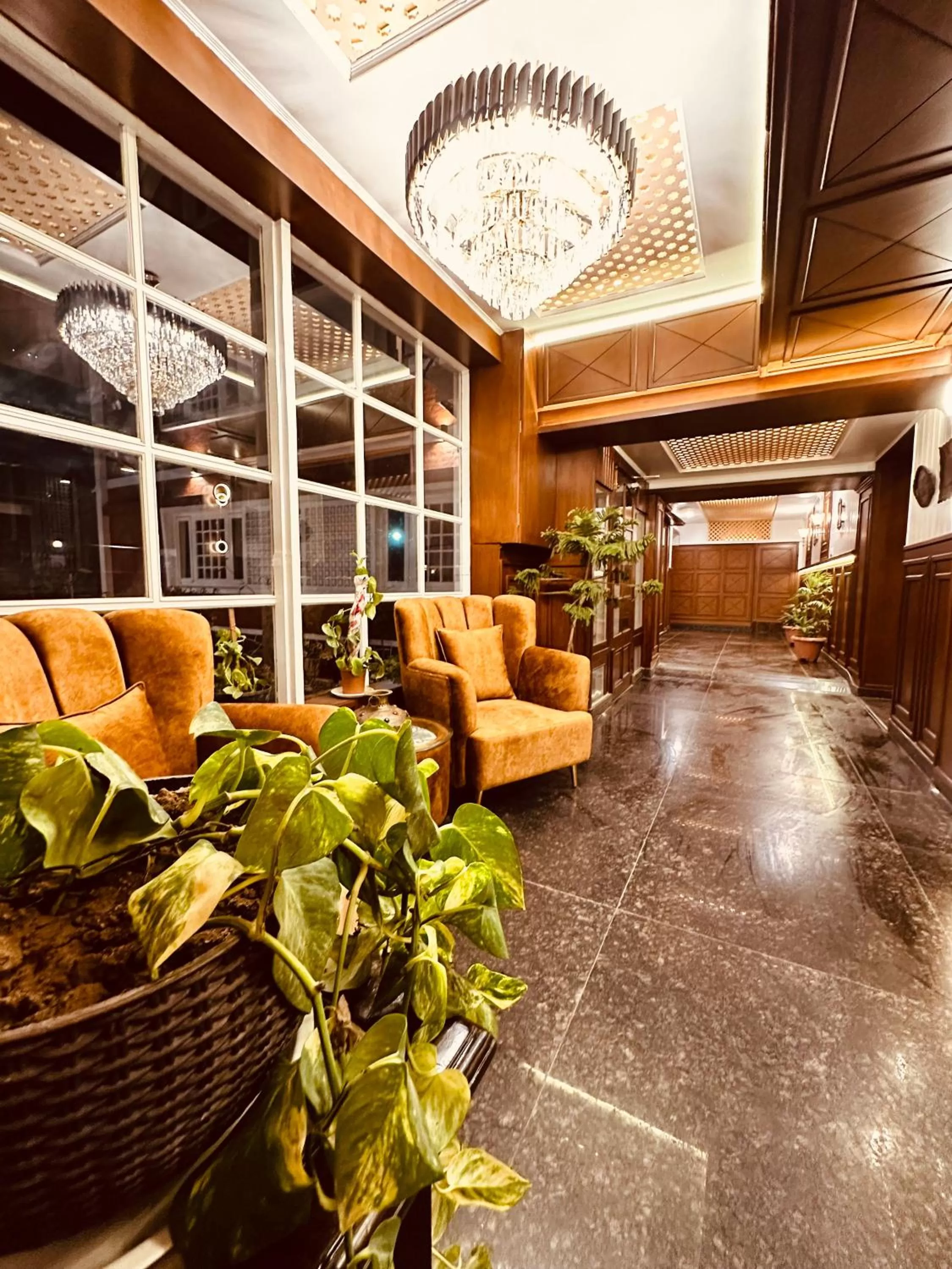 Lobby or reception in Walisons Hotel