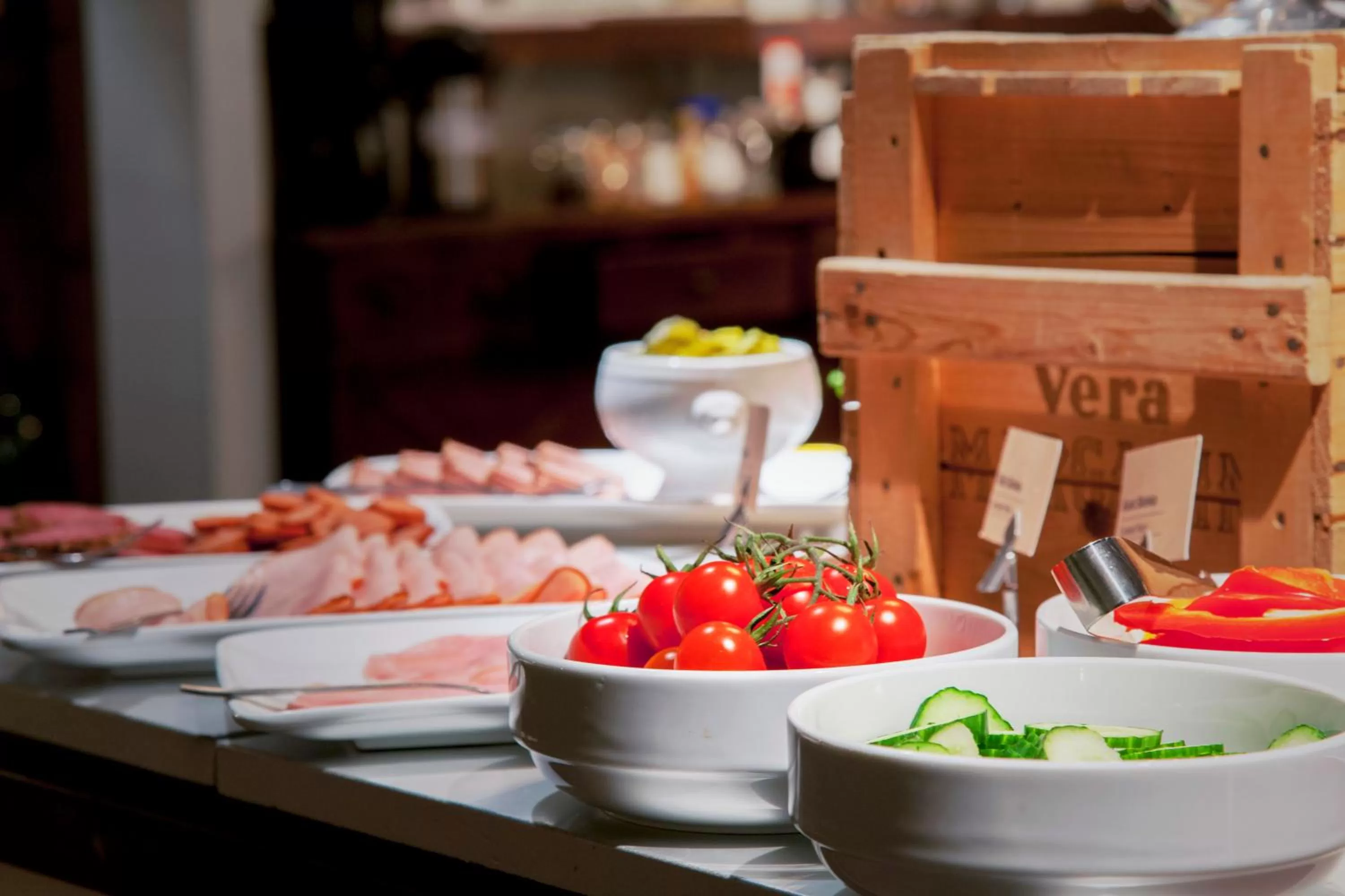 Buffet breakfast in Best Western Hotel Trollhattan