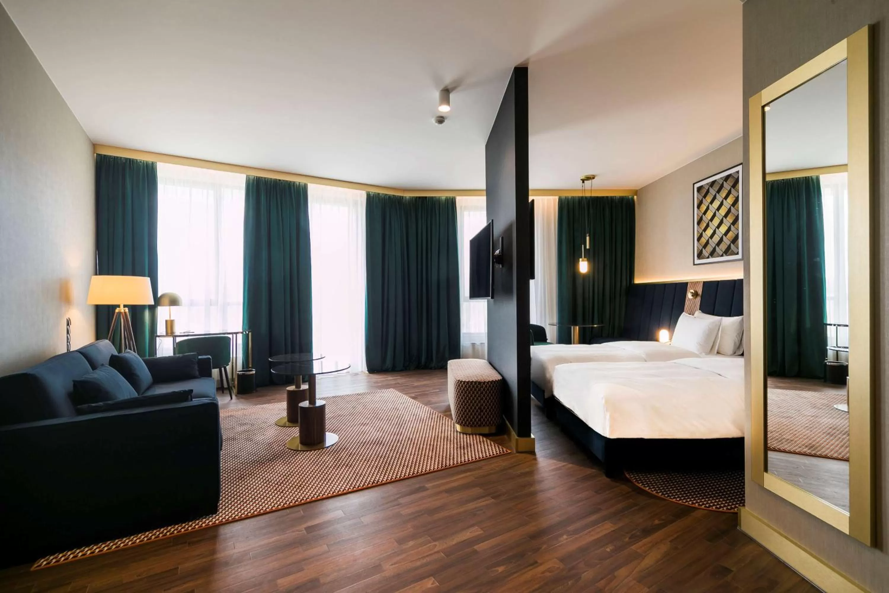 Photo of the whole room, Bed in Radisson Blu Hotel Sopot