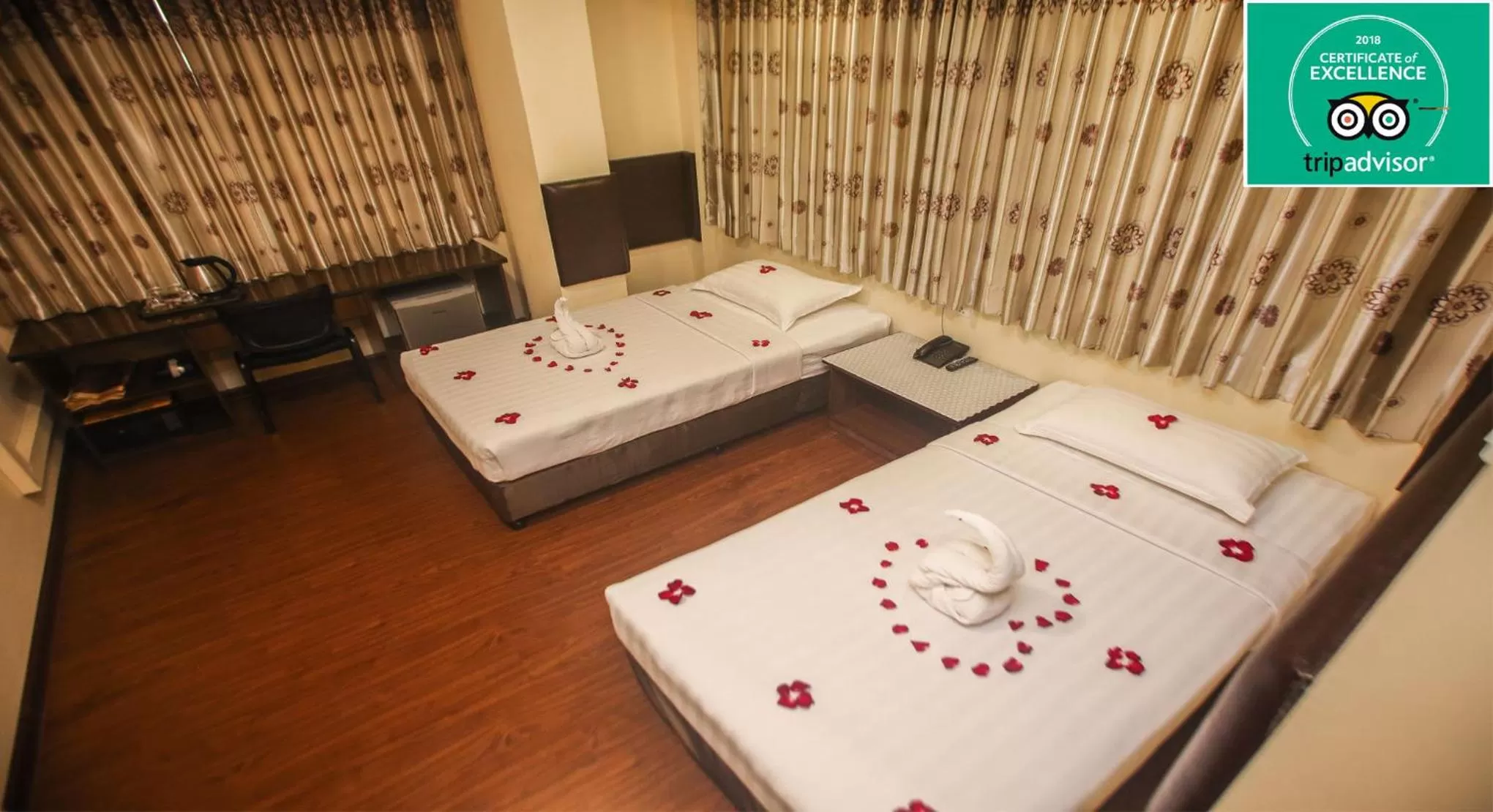 Bed in Grace Treasure Hotel