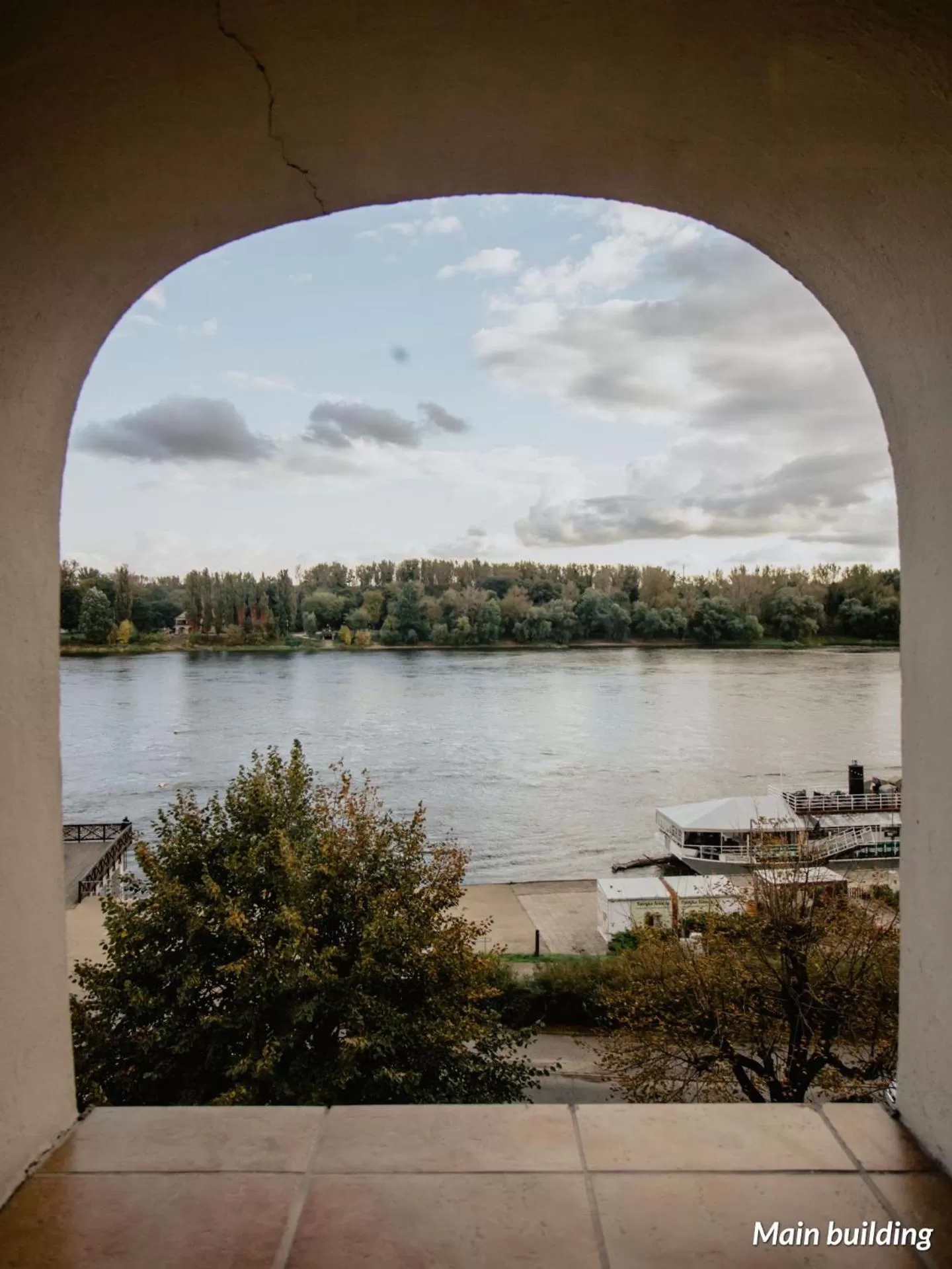 River view in Hotel Spichrz