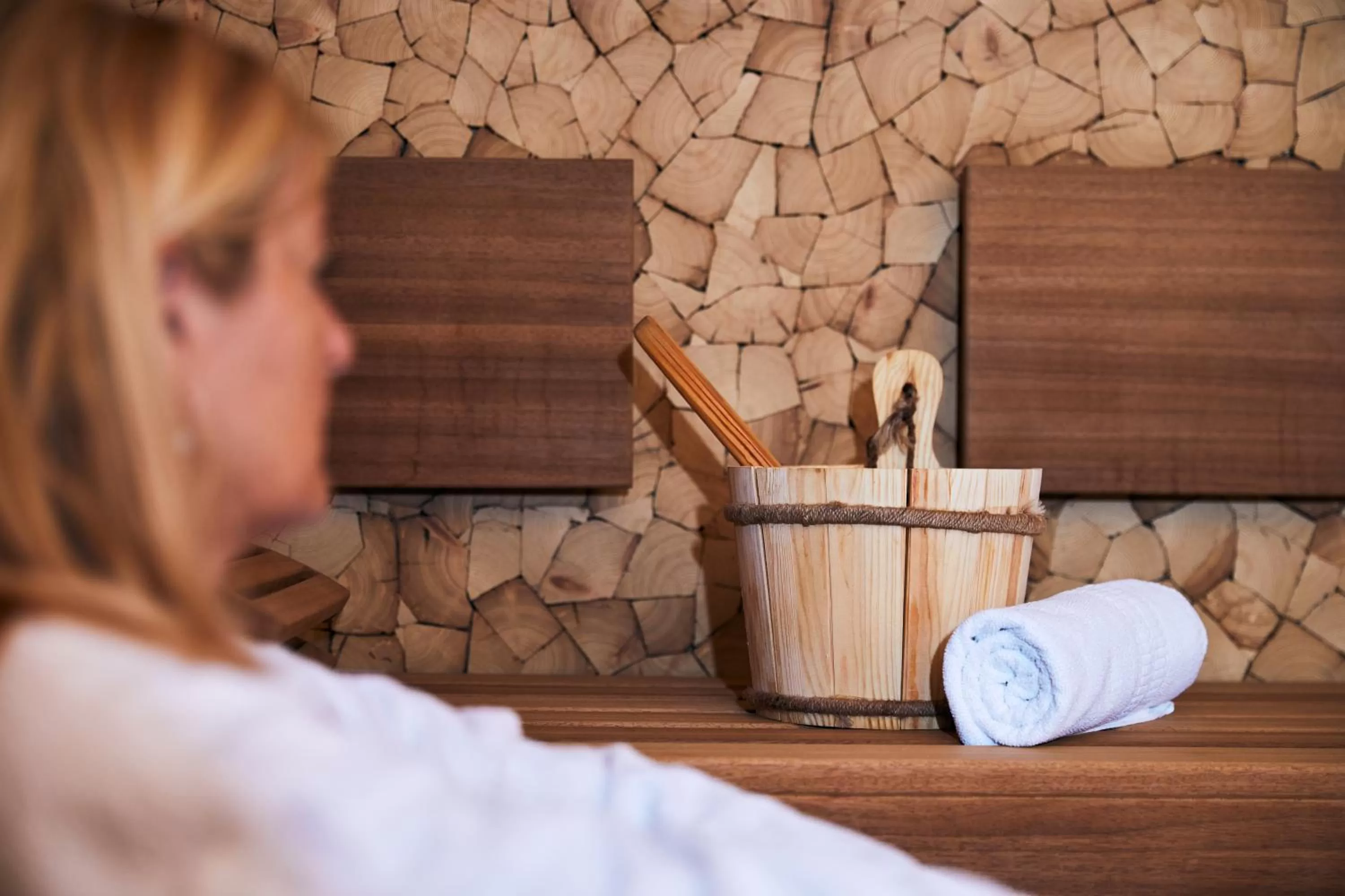 Sauna in Hotel Kristall