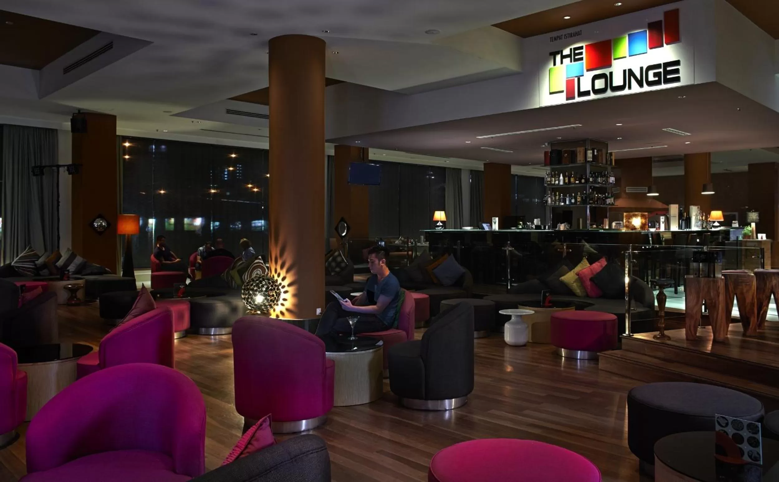 Lounge or bar in Wyndham Grand Bangsar Kuala Lumpur
