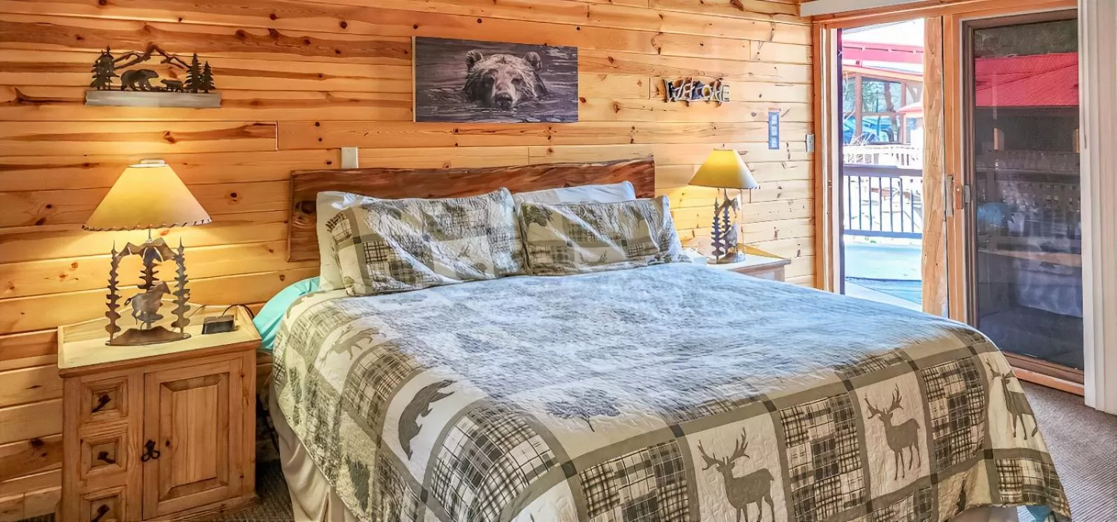 Bed in Nicky's Resort