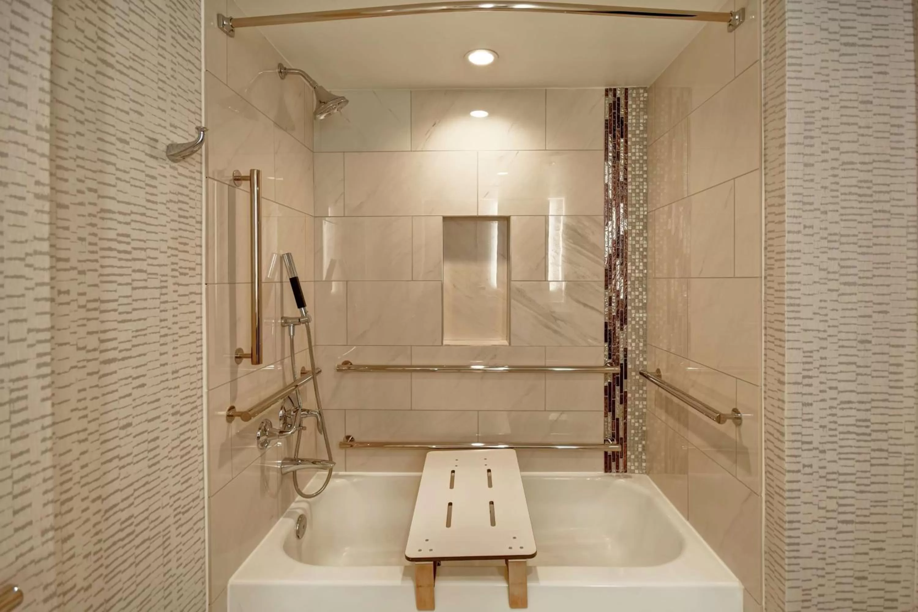 Bathroom in Embassy Suites by Hilton Omaha Downtown Old Market