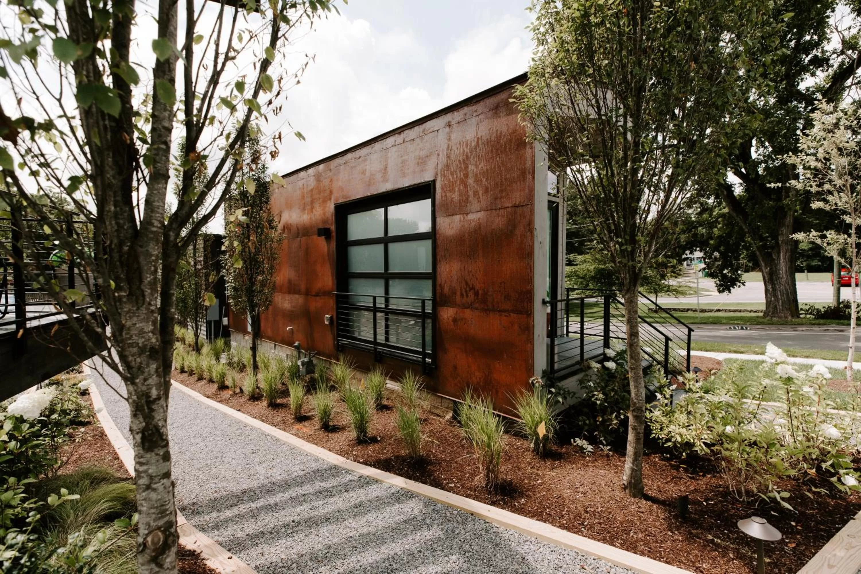 Property building in Ironwood Grove, Tiny House Hotel